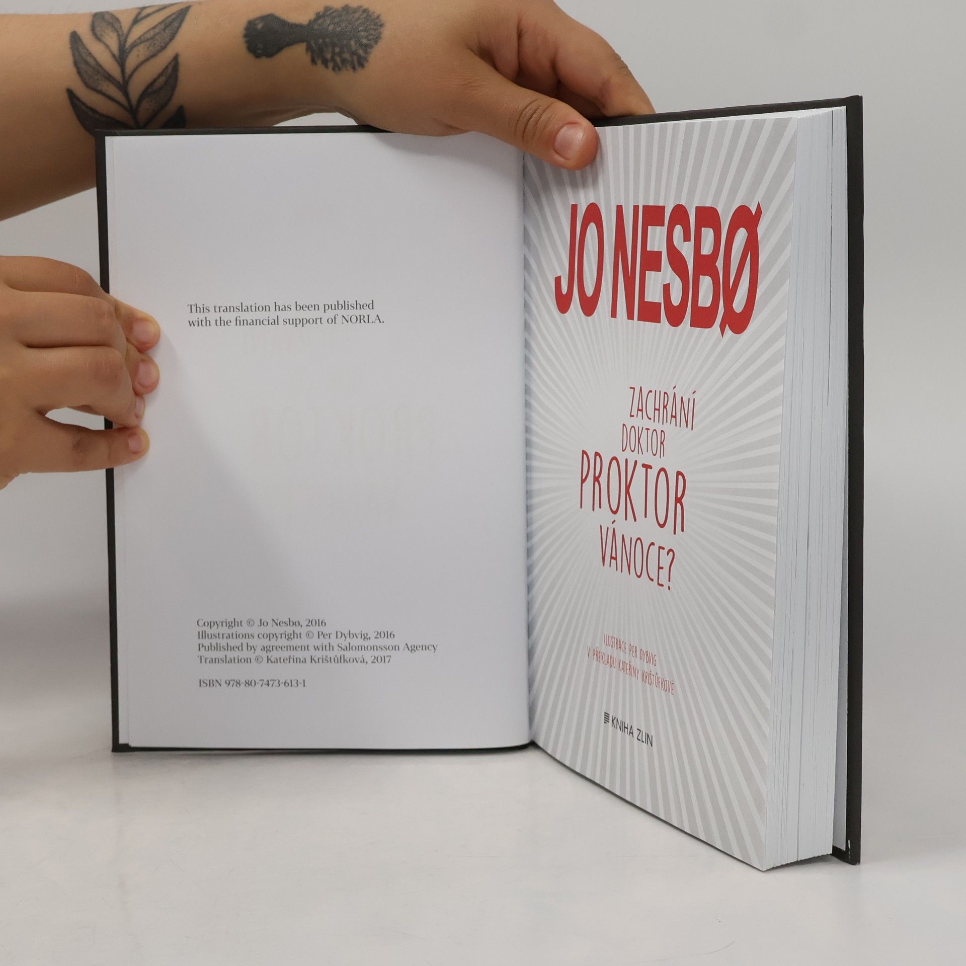 Jo Nesbø Zachrání doktor Proktor Vánoce?