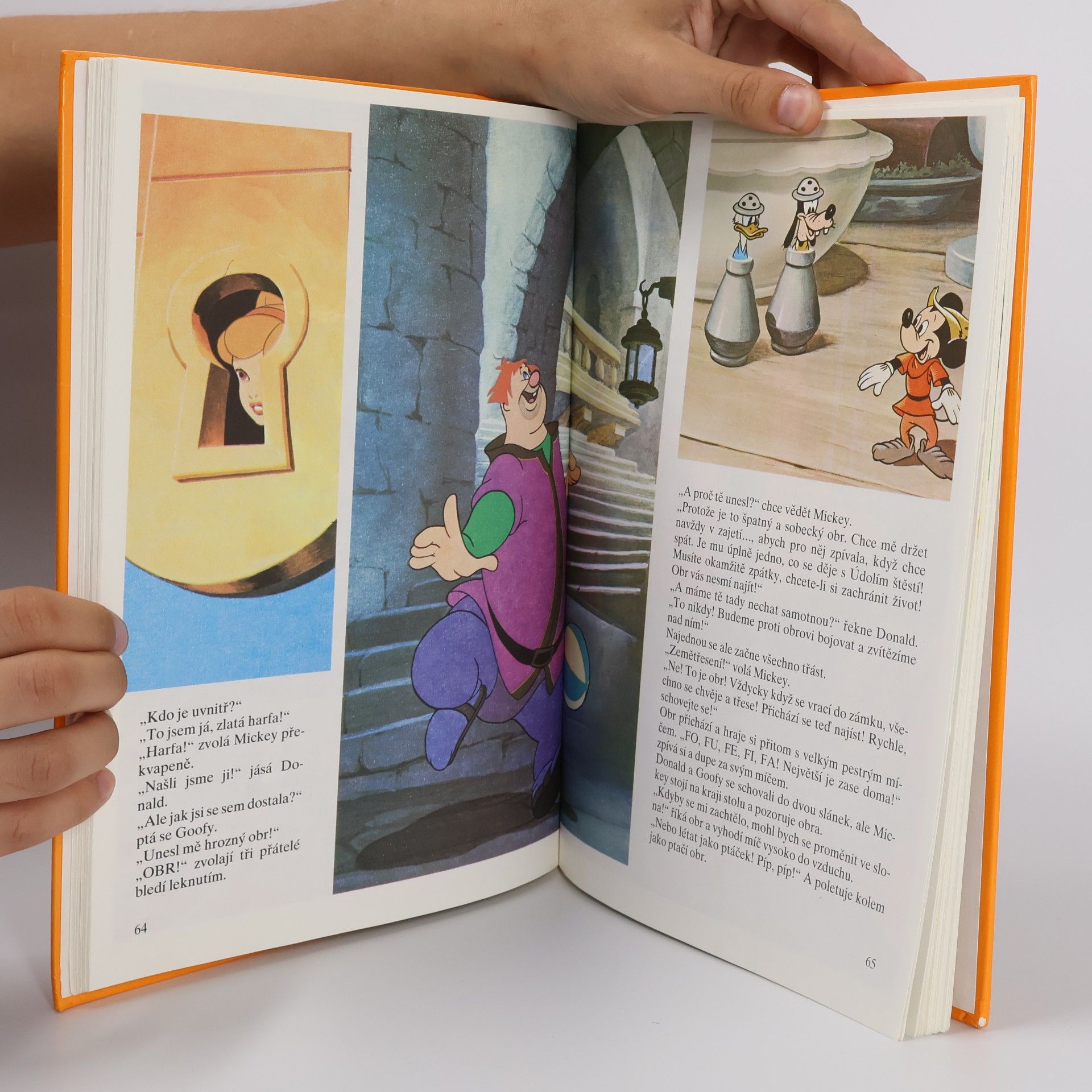 Walt Disney Mickey a kouzelná fazole. Merlin a Mim. Bongo