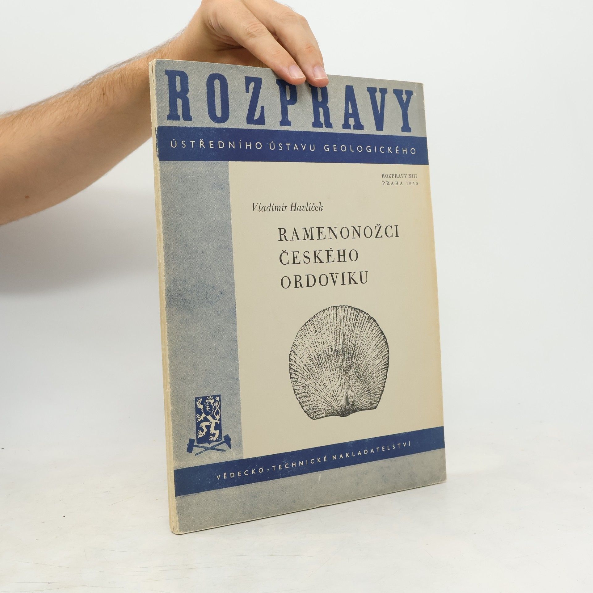 Vladimír Havlíček Ramenonožci českého ordoviku
