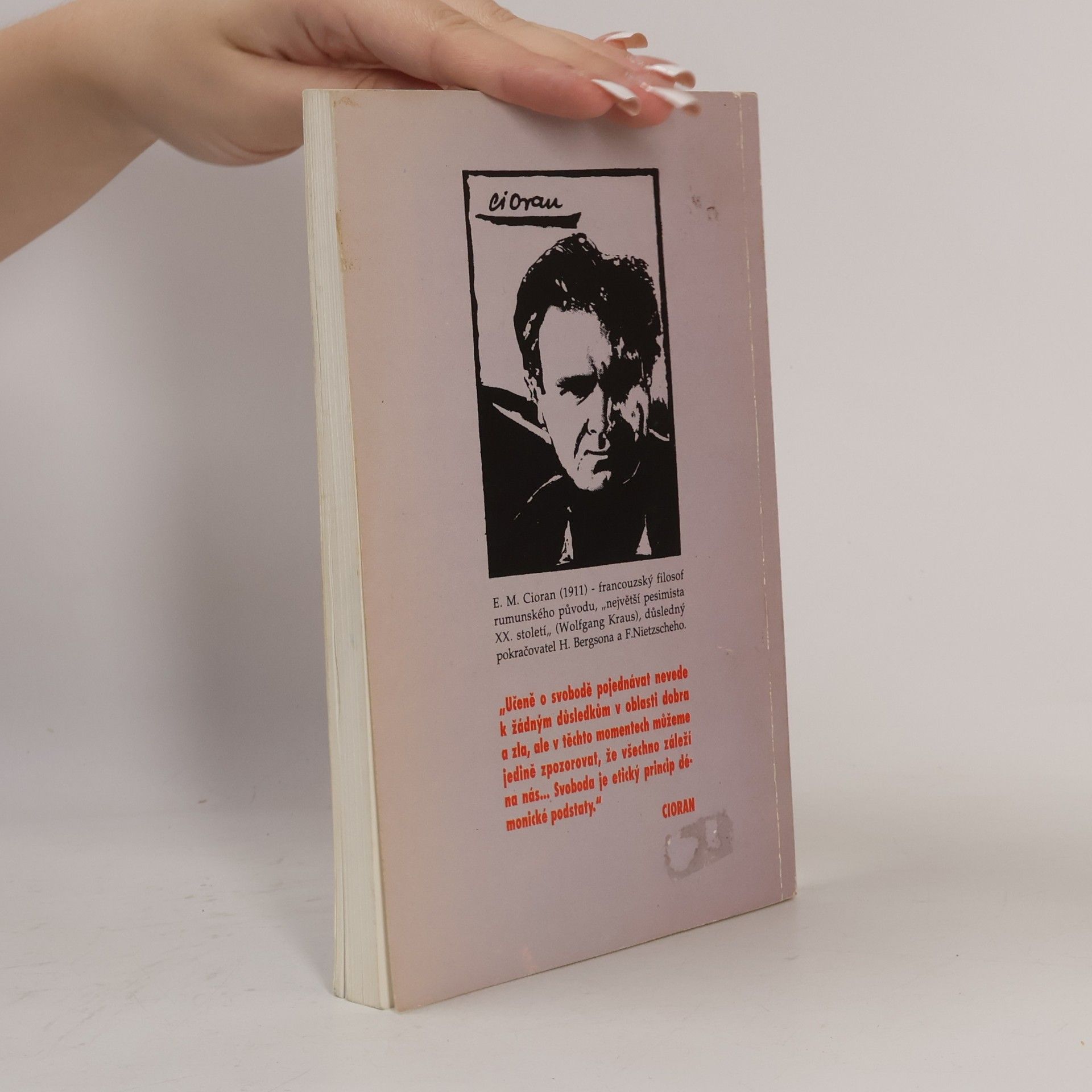 Emil Cioran Nástin úpadku