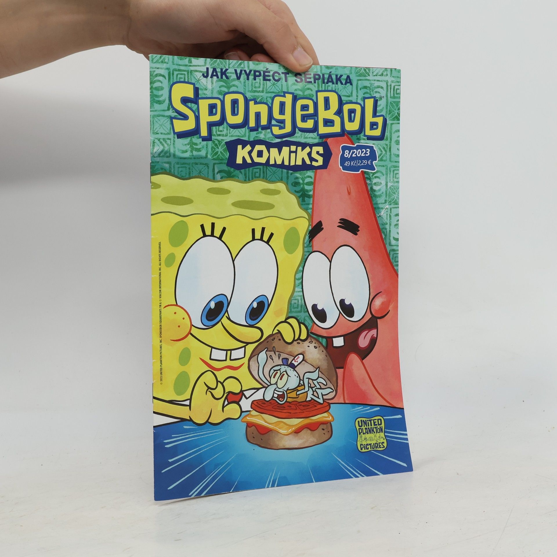 Kolektív autorov SpongeBob komiks 8/2023. Jak vypéct Sépiáka
