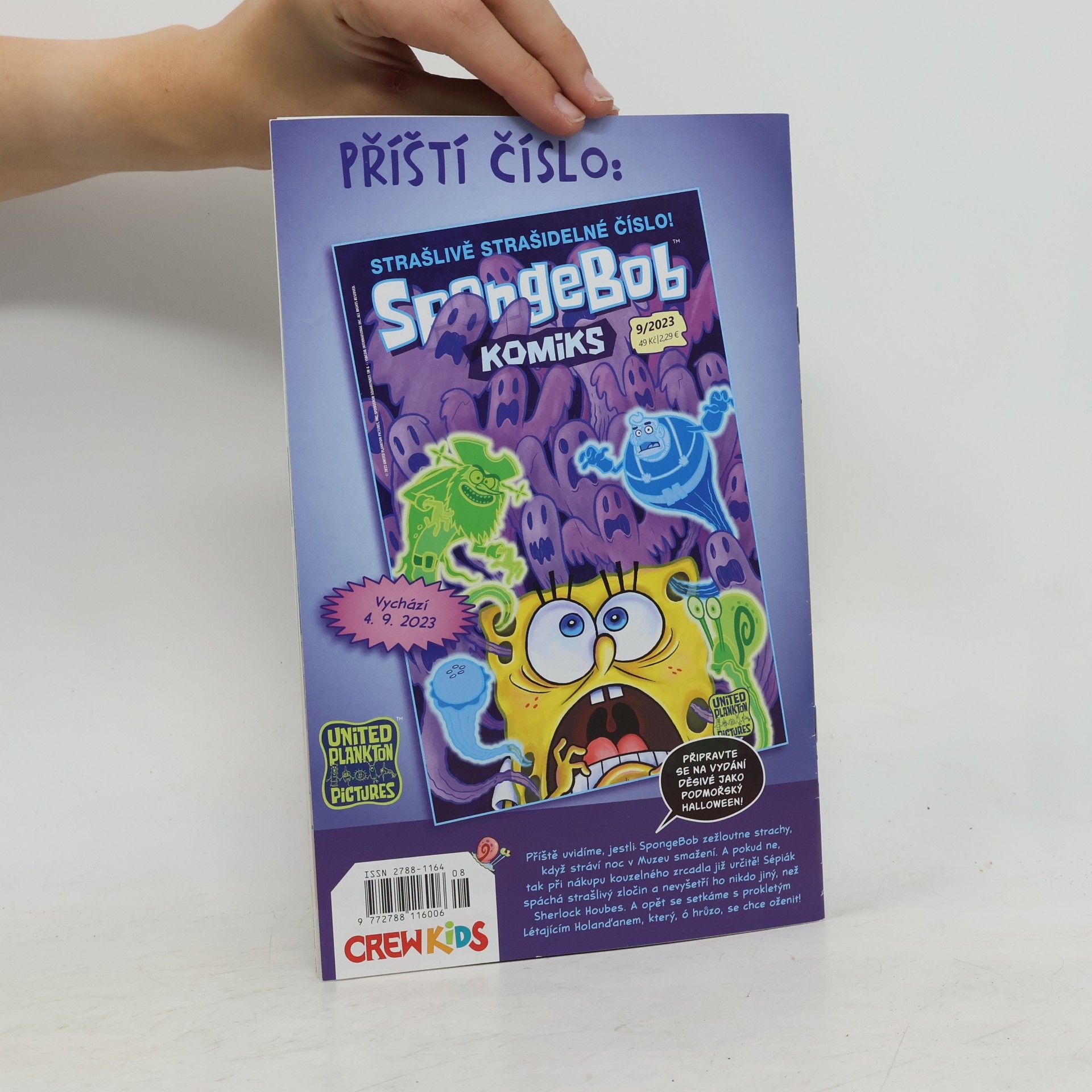 Autores varios SpongeBob komiks 8/2023. Jak vypéct Sépiáka