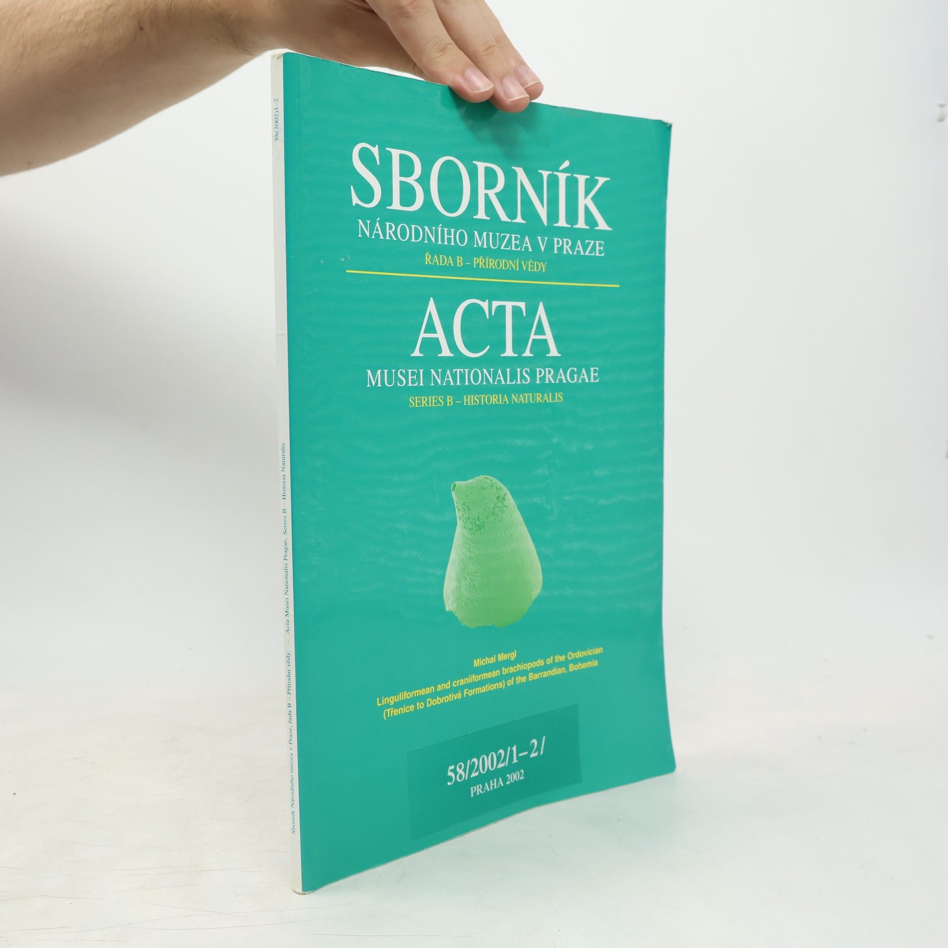 Jiří Kvaček Sborník Národního muzea v Praze : řada B - přírodní vědy = Acta Musei nationalis Pragae : series B - historia naturalis 58/2002/1-2