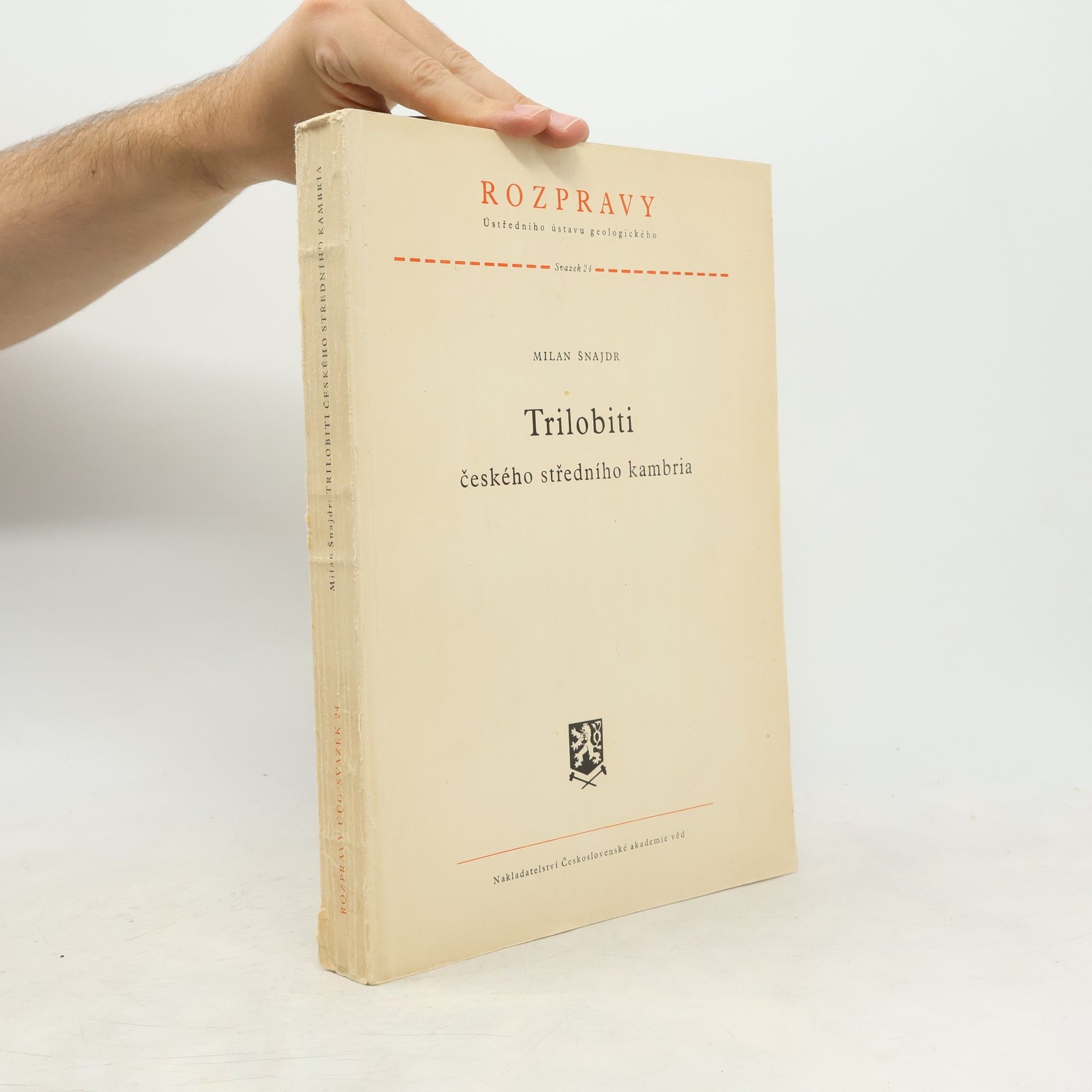 Milan Šnajdr Trilobiti českého středního kambria