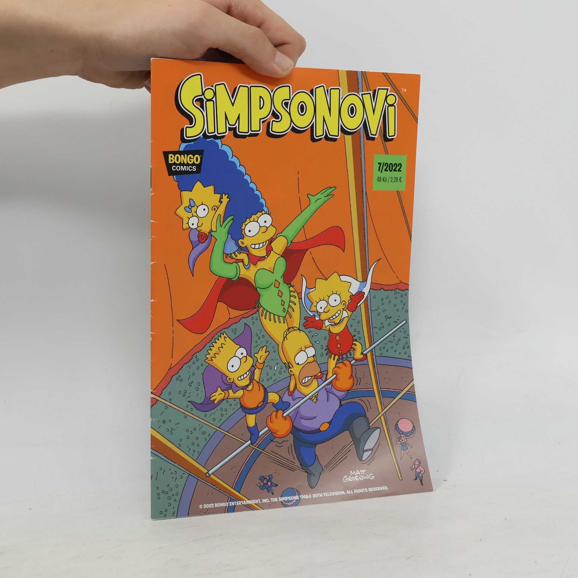 Collectif d'auteurs Simpsonovi 7/2022