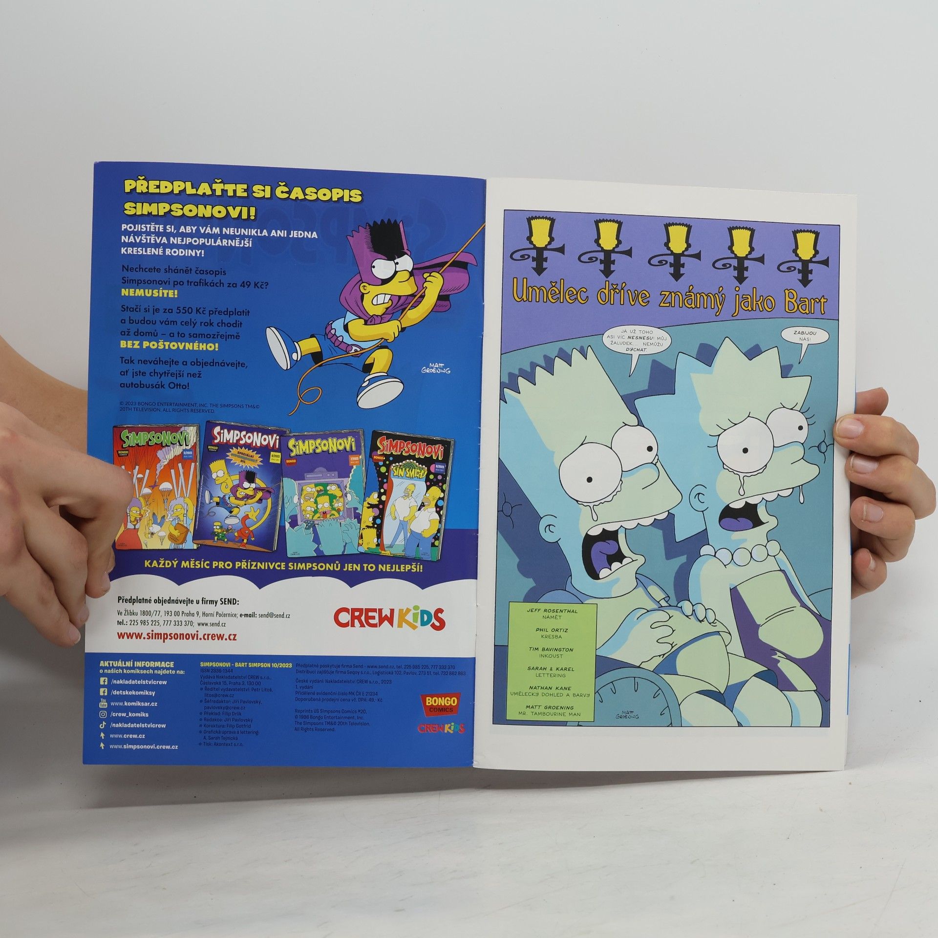 Matt Groening Simpsonovi 10/2023