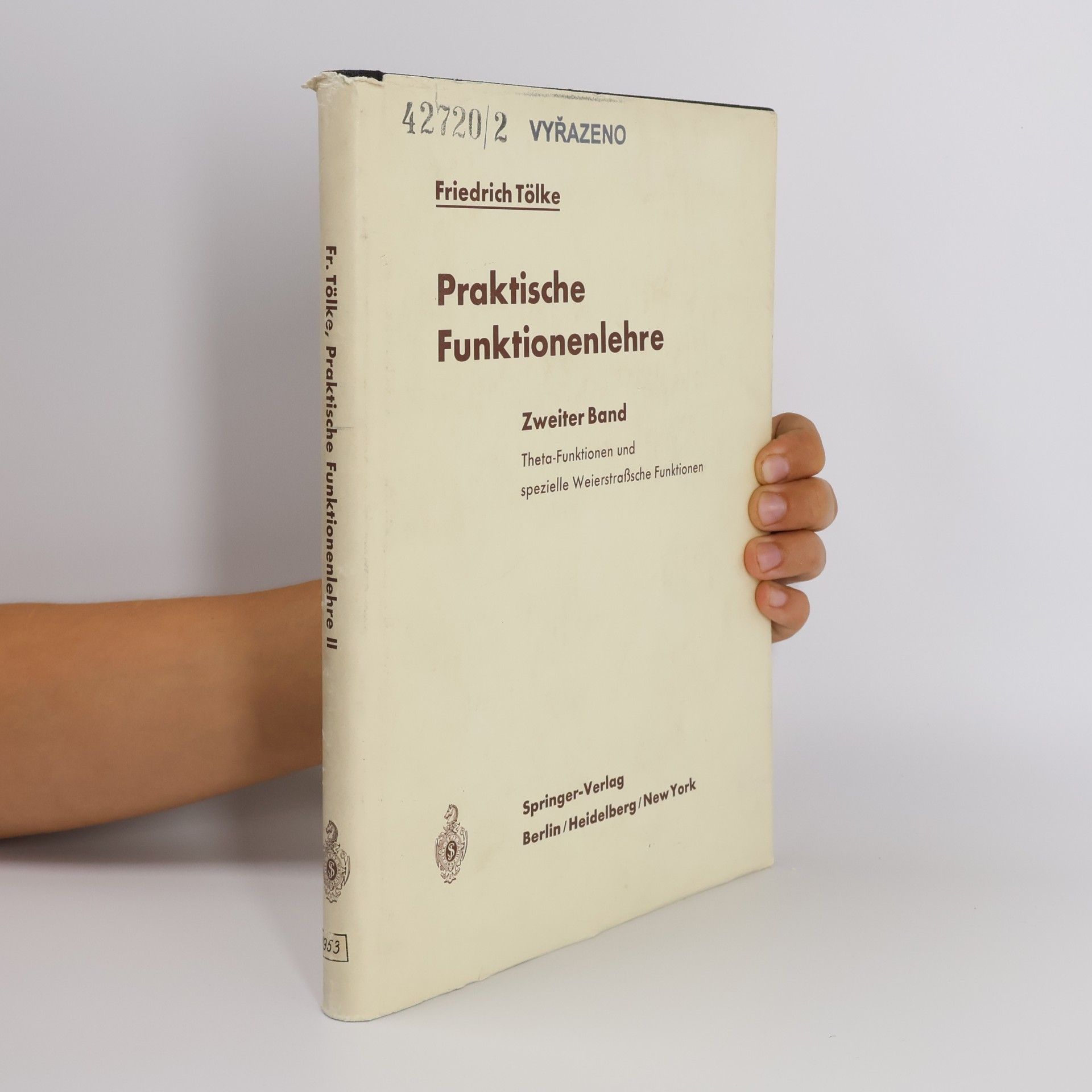 Friedrich Tölke Praktische Funktionenlehre