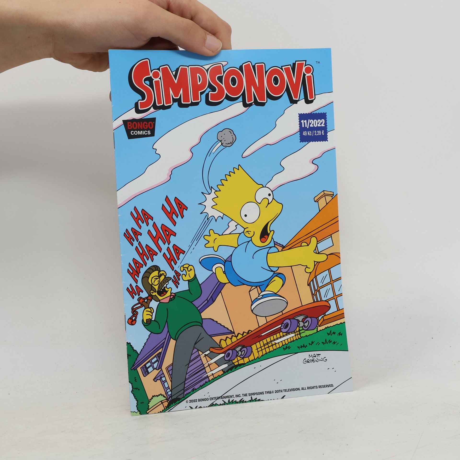 Collectif d'auteurs Simpsonovi 11/2022