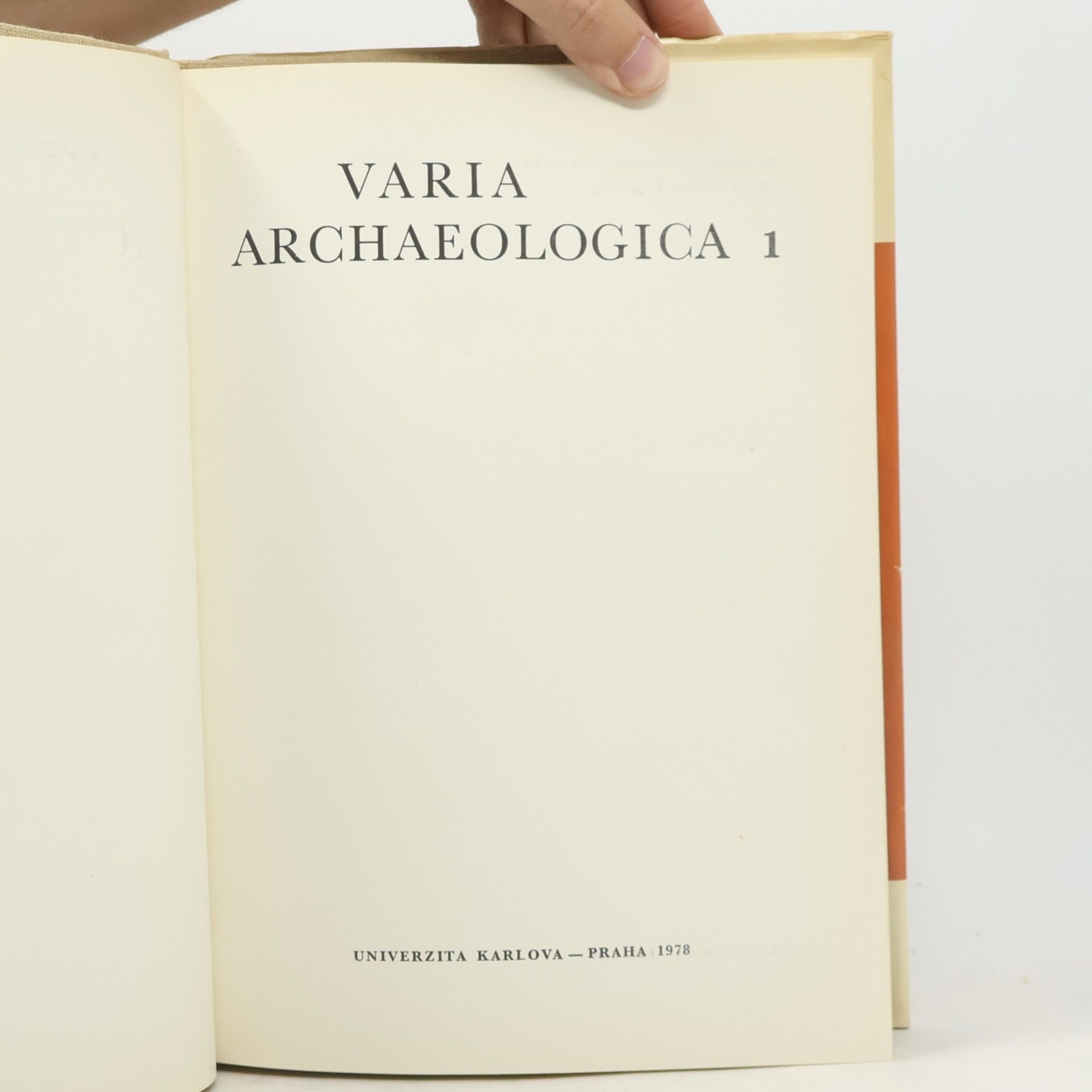 Autorenkollektiv Praehistorica VII: Varia archaeologica 1