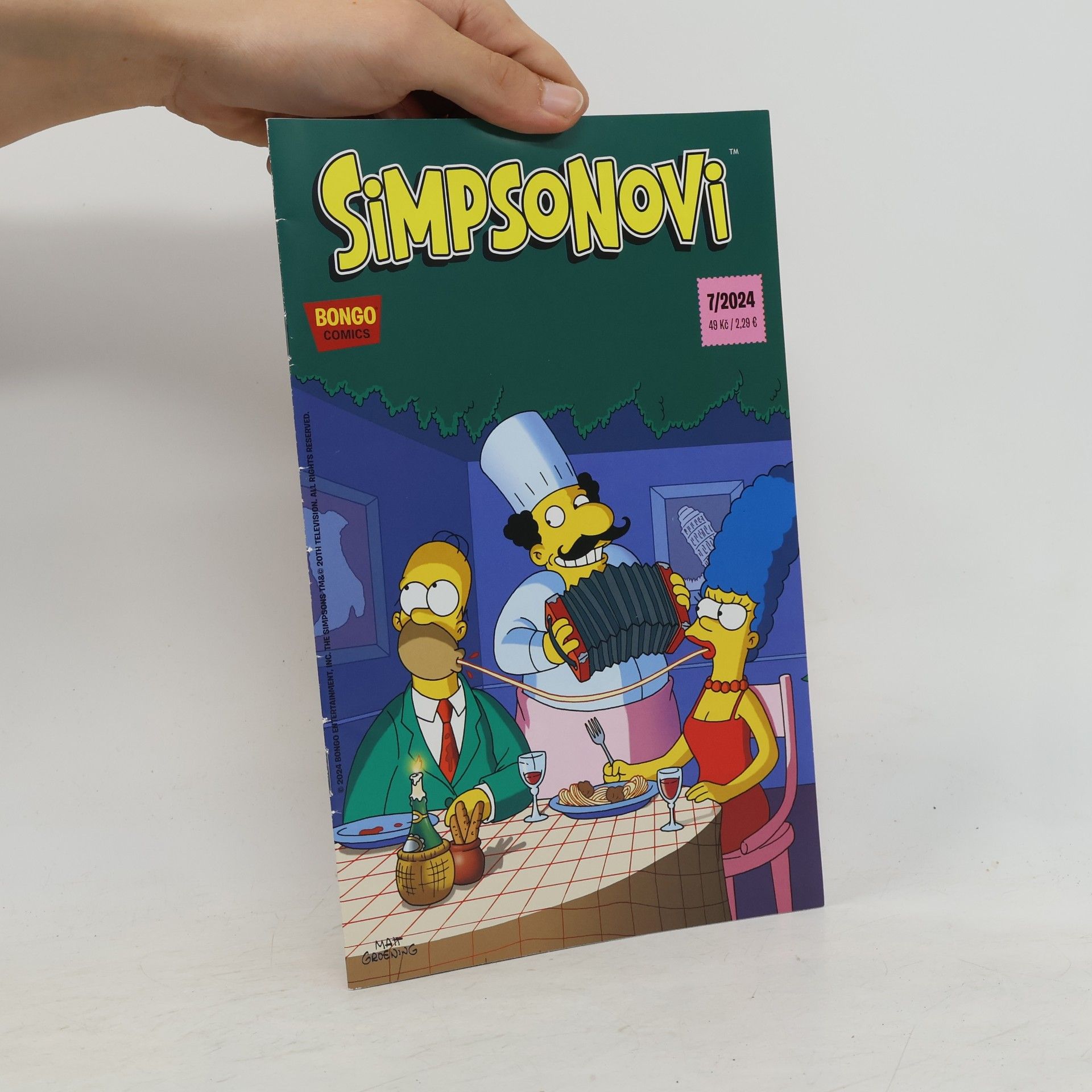 Matt Groening Simpsonovi 7/2024