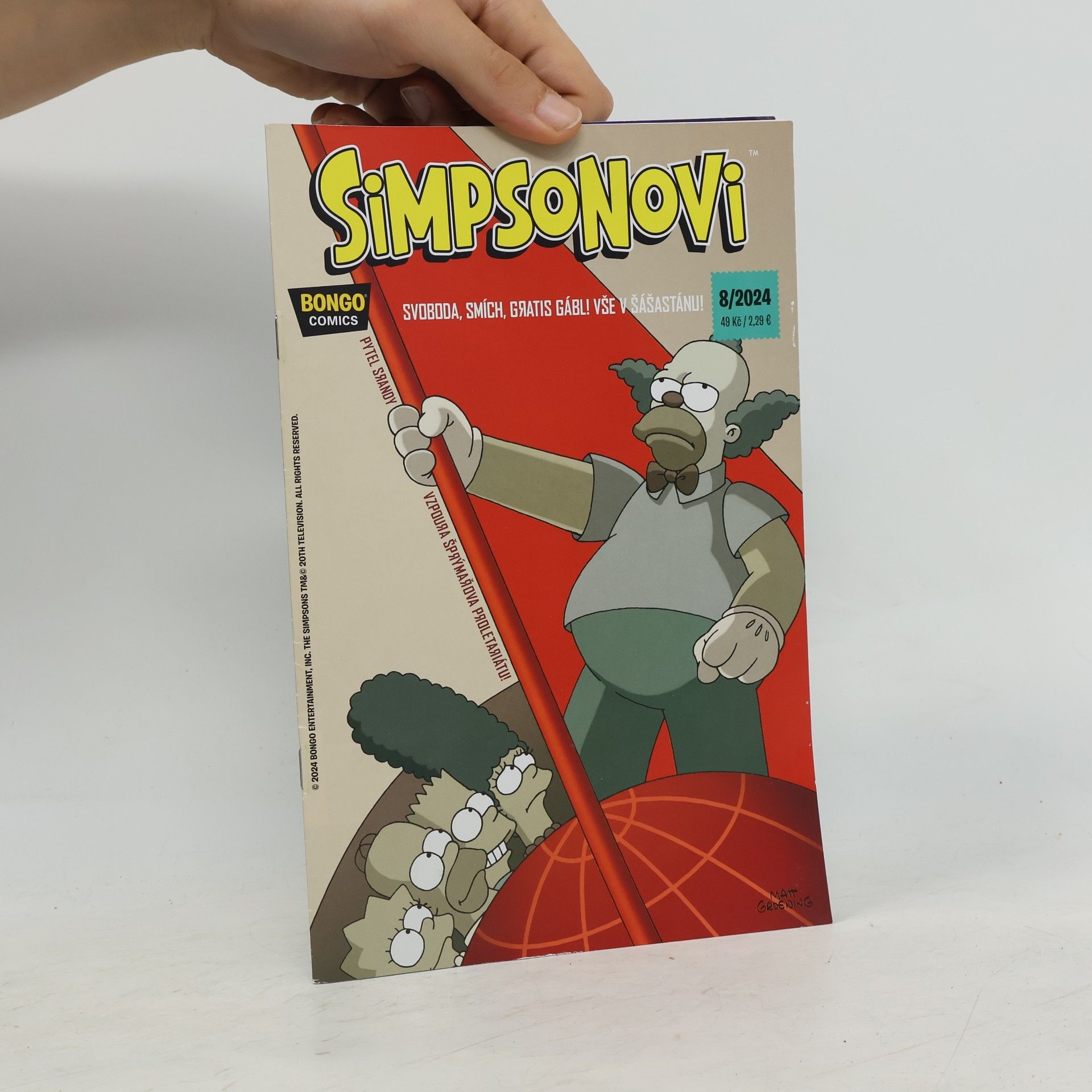 Kolektív autorov Simpsonovi 8/2024