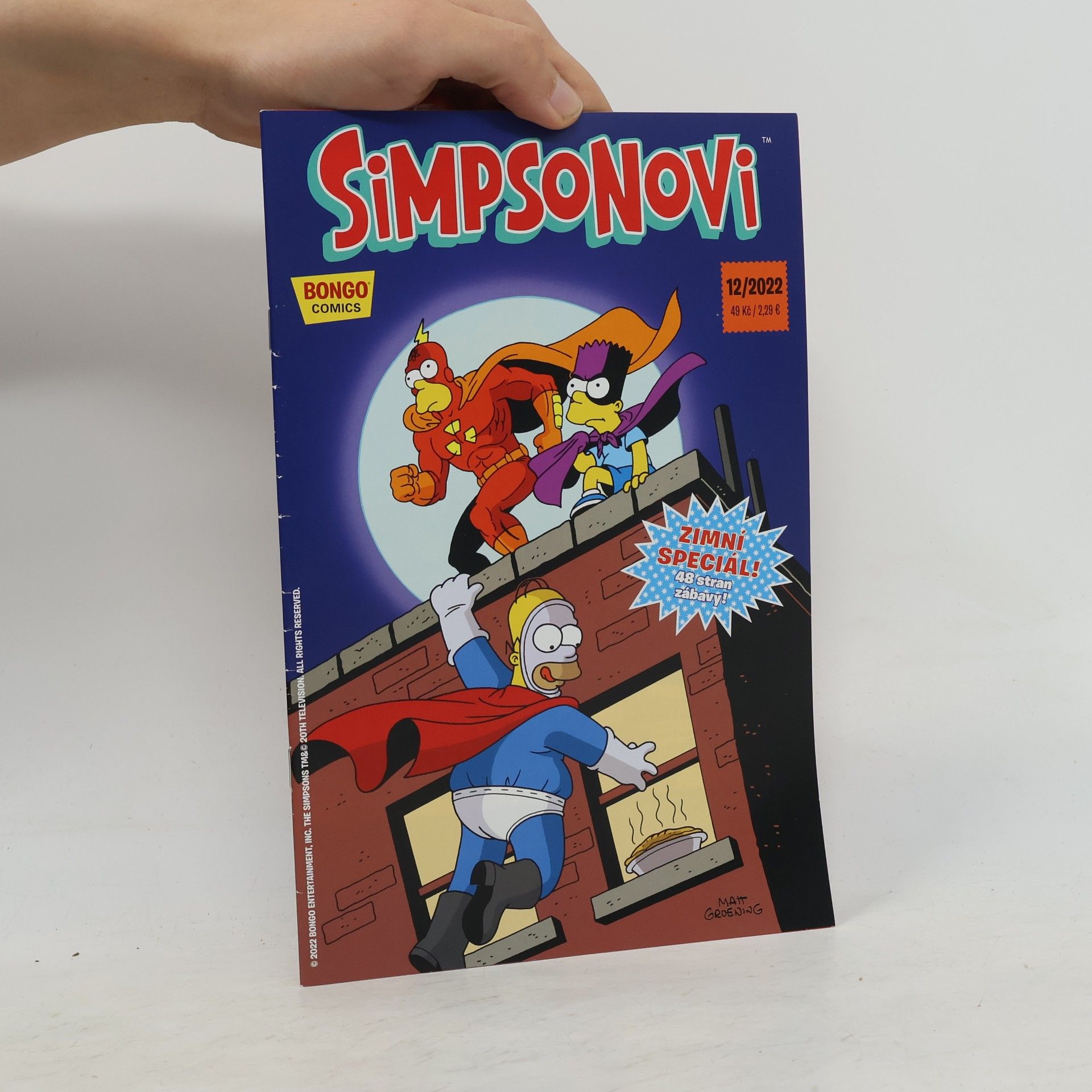Collectif d'auteurs Simpsonovi 12/2022
