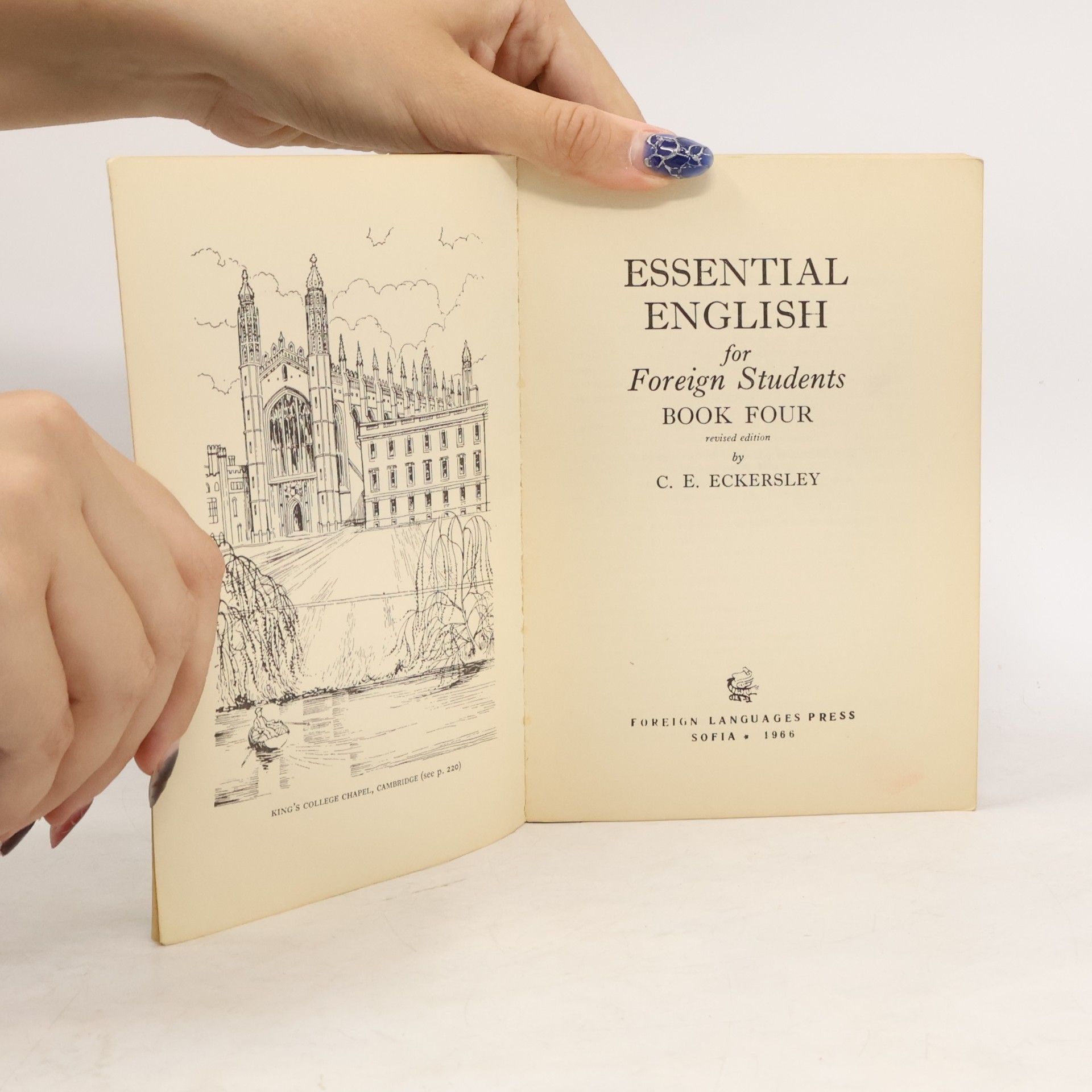 C. E. Eckersley Essential English for Foreign Students. Book 4