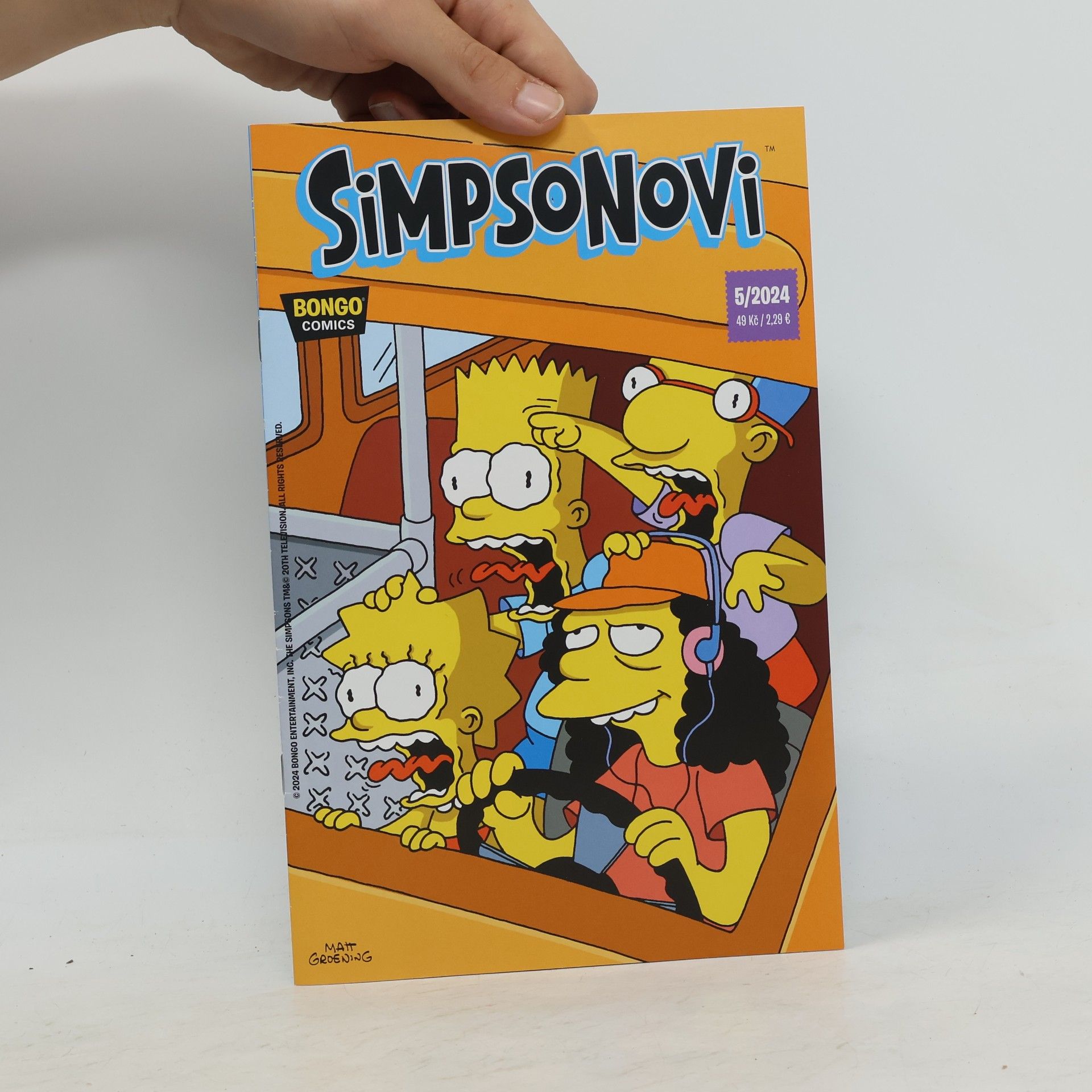 Matt Groening Simpsonovi 5/2024