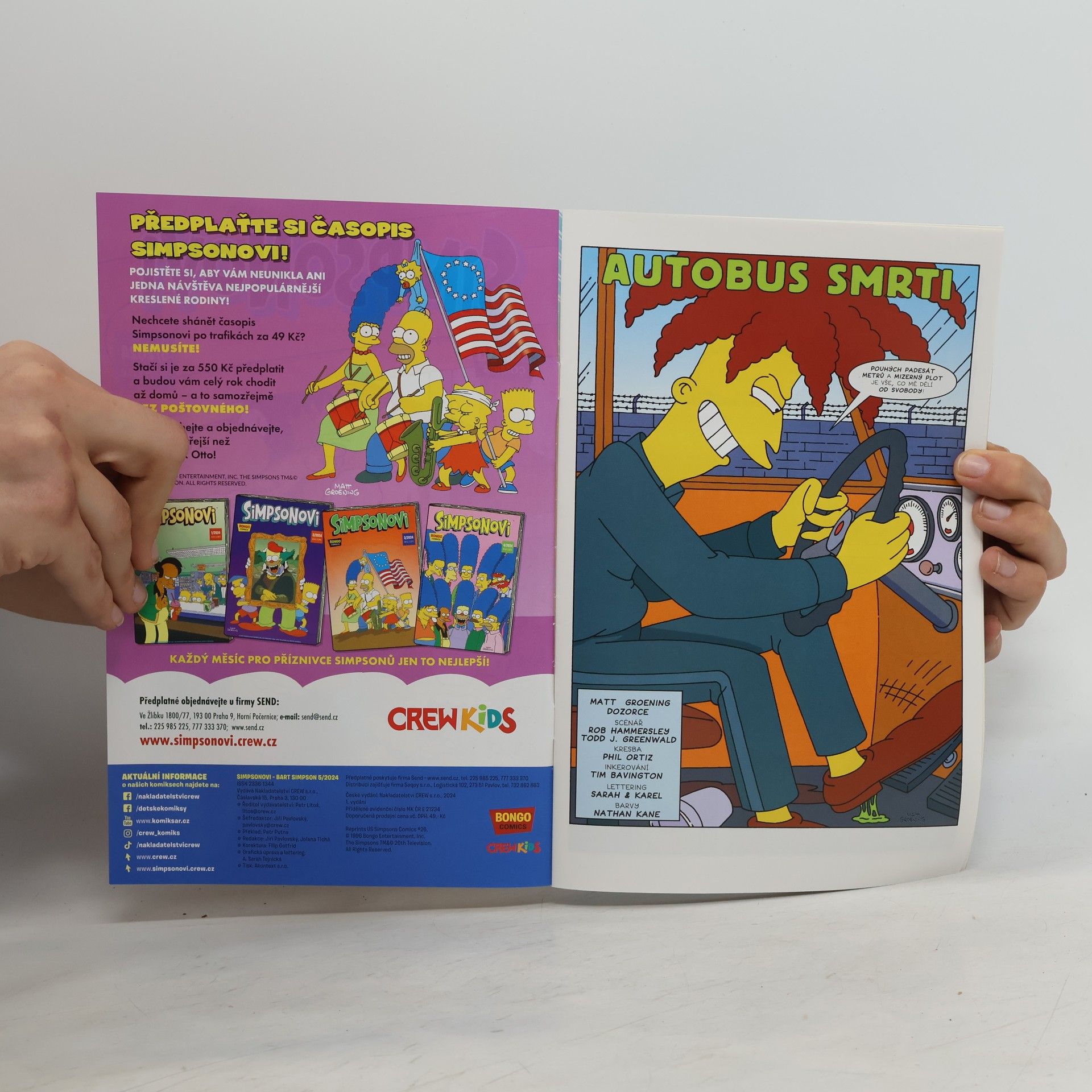 Matt Groening Simpsonovi 5/2024