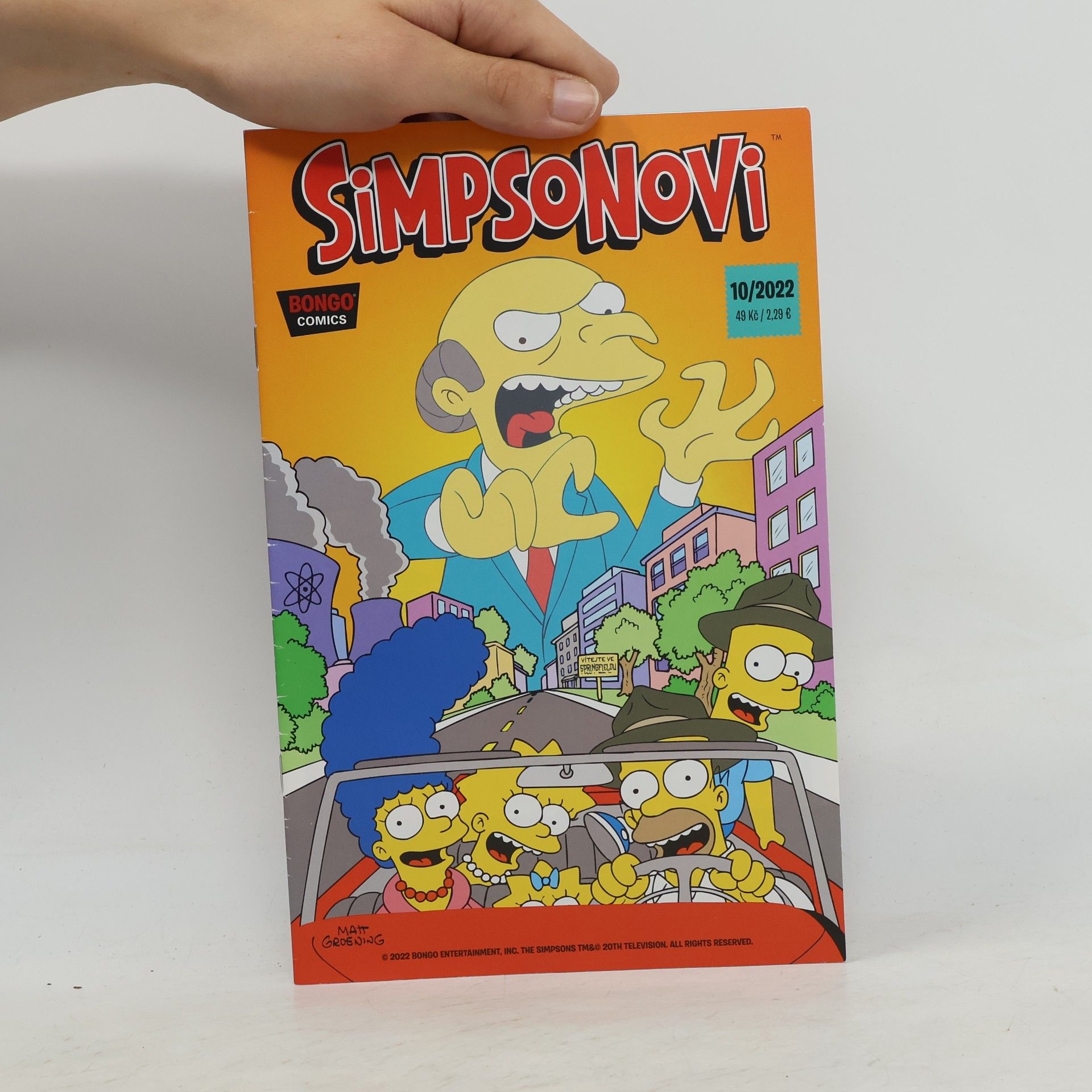Kolektív autorov Simpsonovi 10/2022