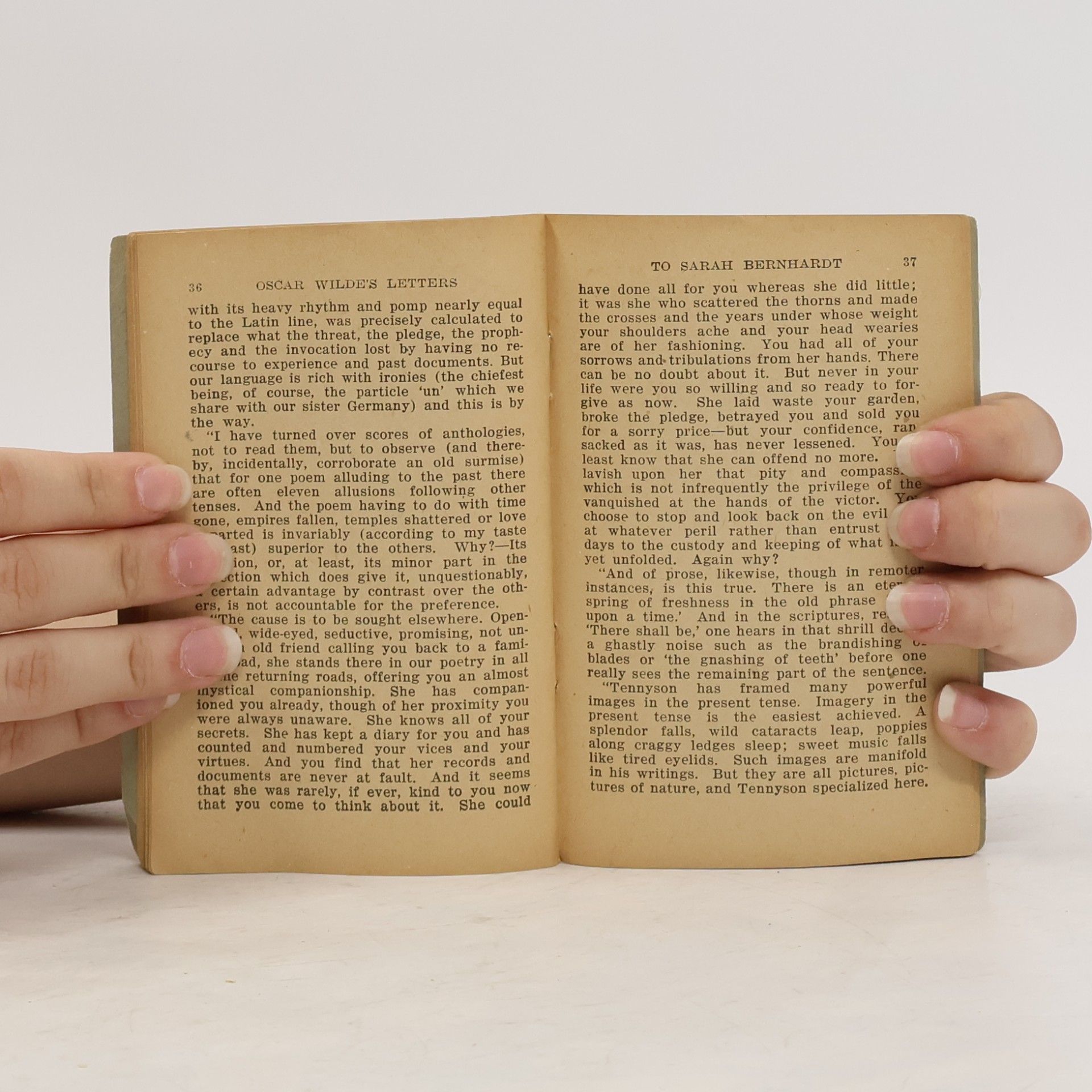 Oscar Wilde Oscar Wilde's Letters to Sarah Bernhardt