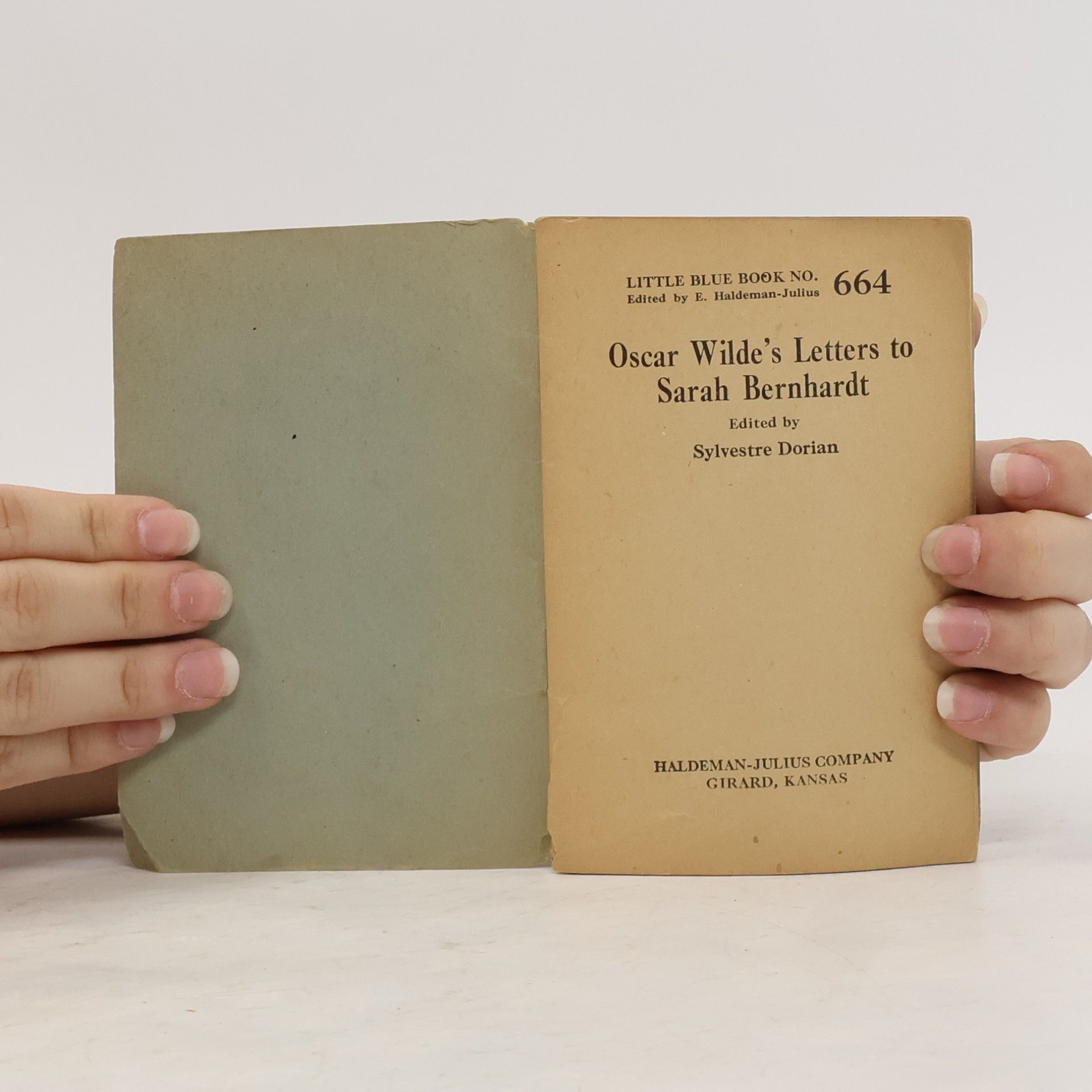 Oscar Wilde Oscar Wilde's Letters to Sarah Bernhardt