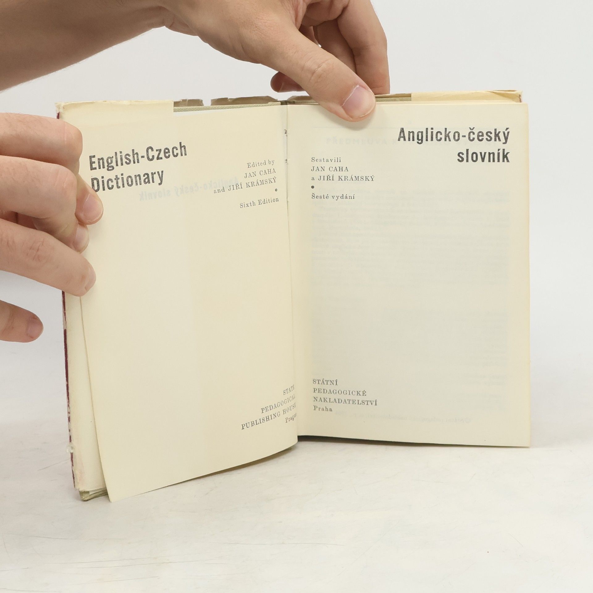 Jan Caha Anglicko-český slovník