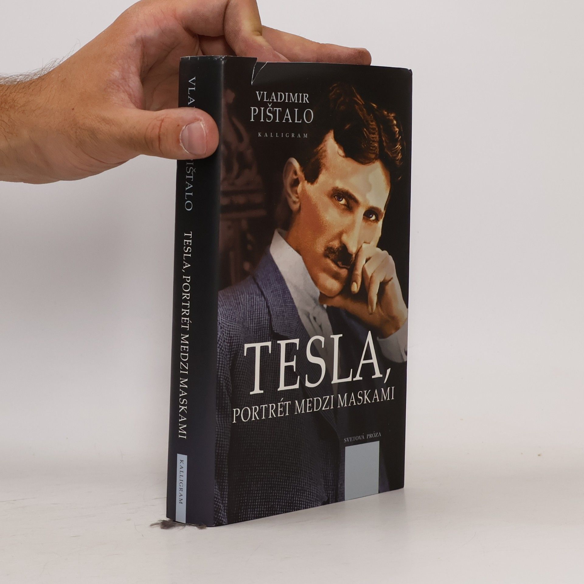 Vladimir Pištalo Tesla, portrét medzi maskami