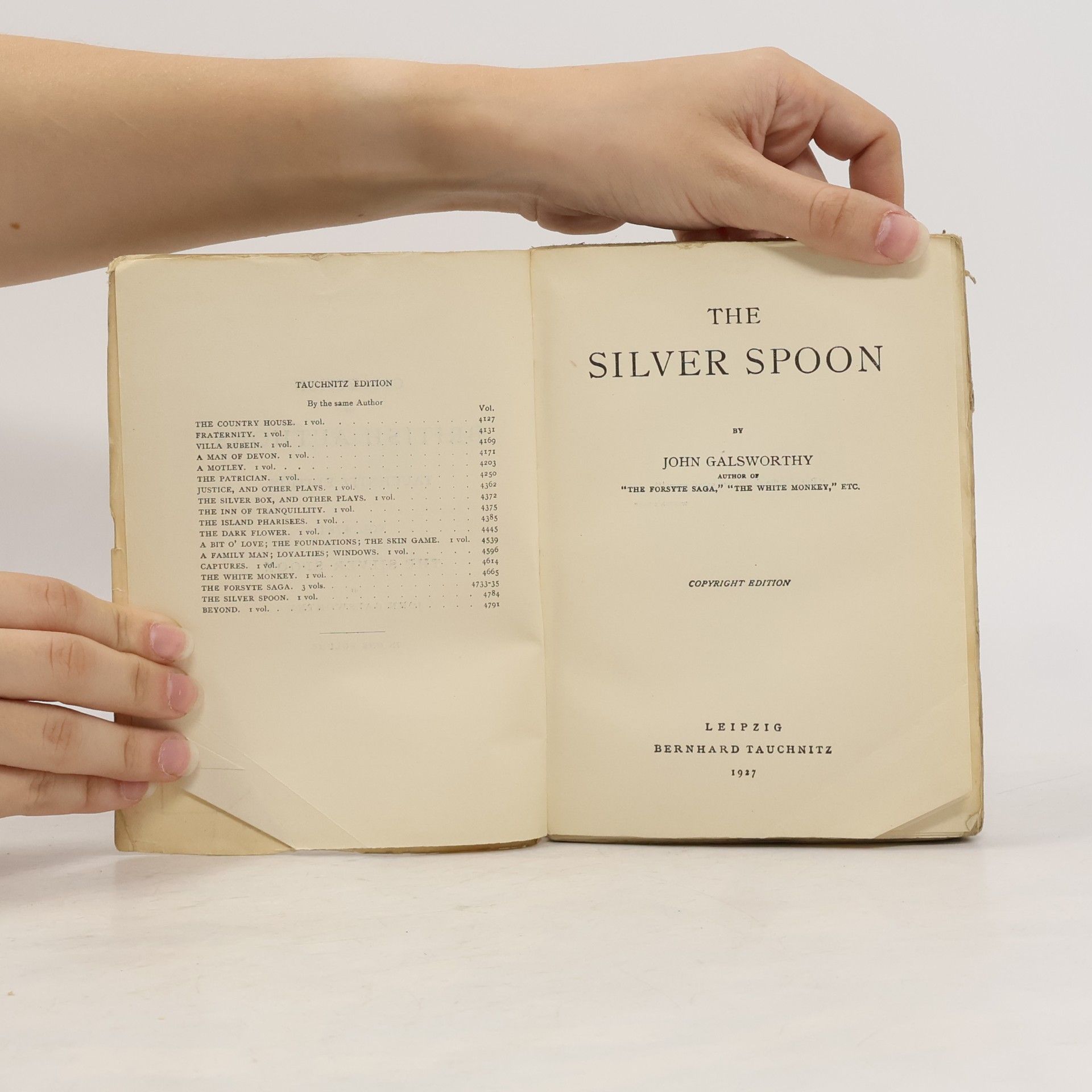 John Galsworthy The Silver Spoon