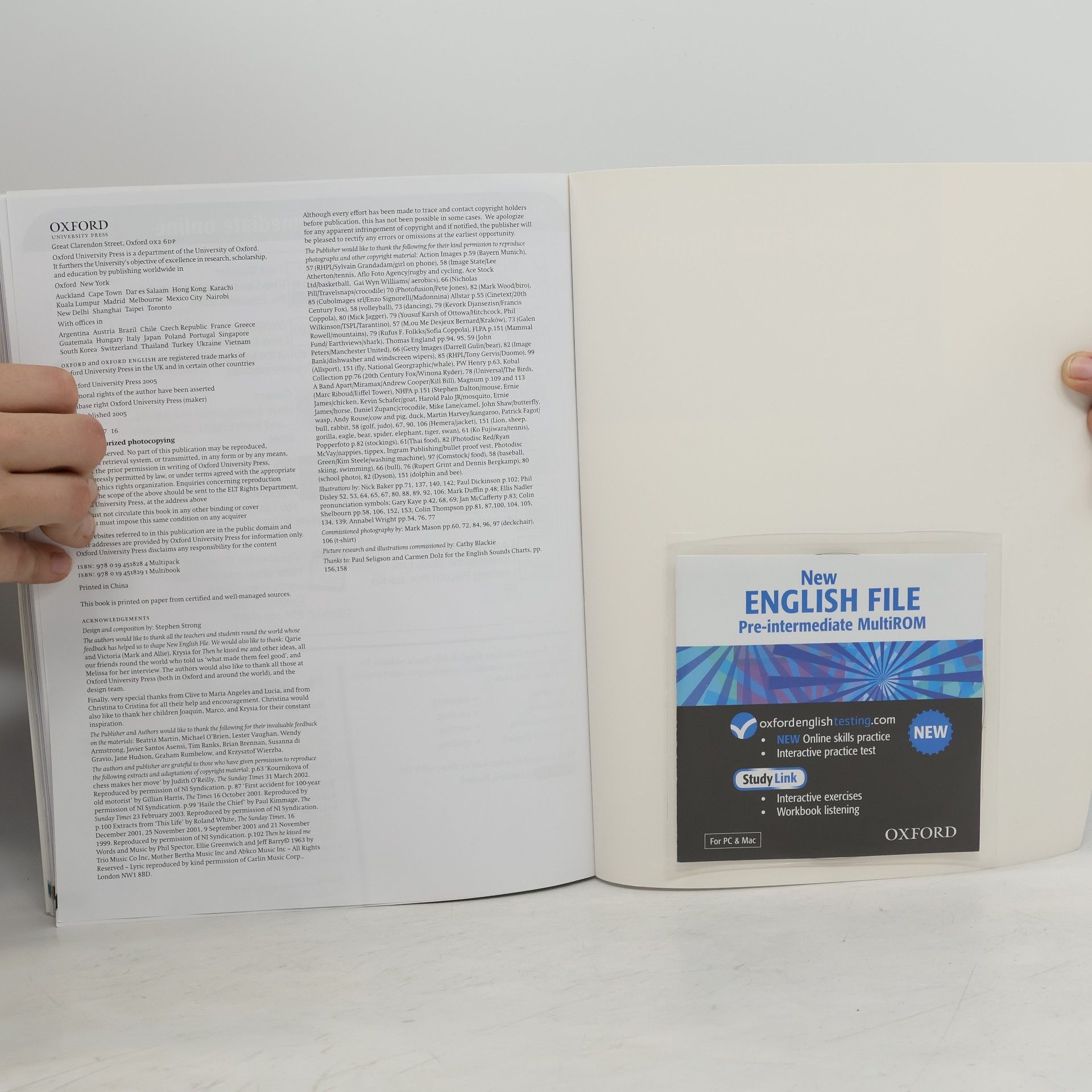 Clive Oxenden New English File. Student Book. Pre-Intermediate MultiPACK B