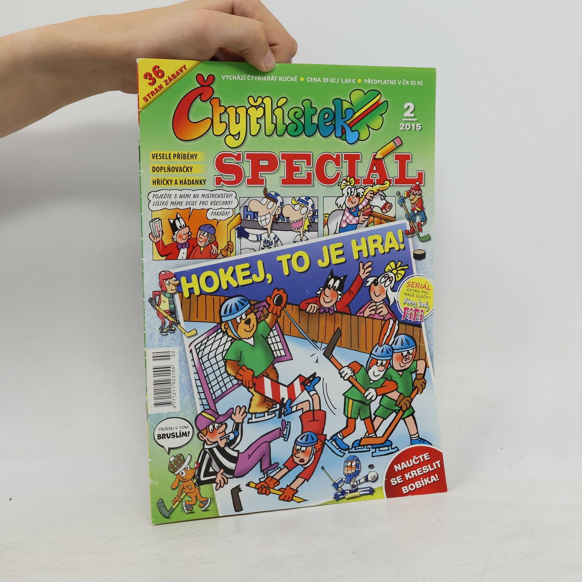 Autorenkollektiv Čtyřlístek speciál. Hokej, to je hra! 2/2015