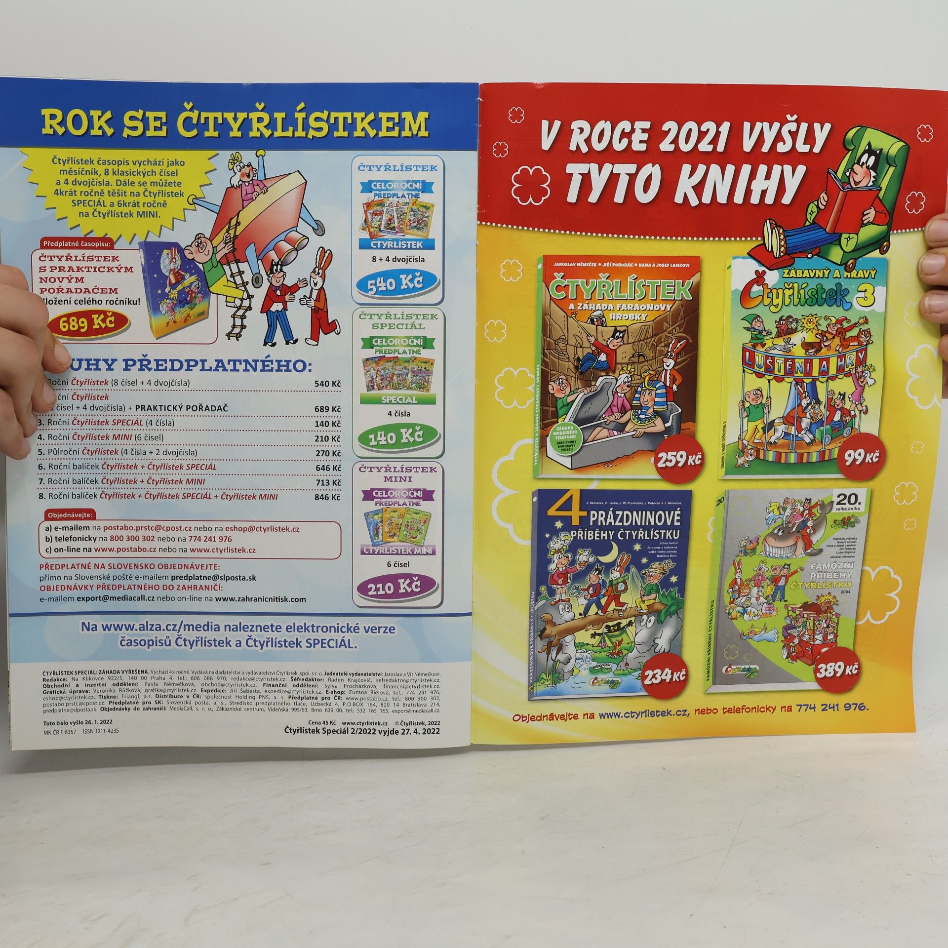 Autores varios Čtyřlístek speciál 1/2022
