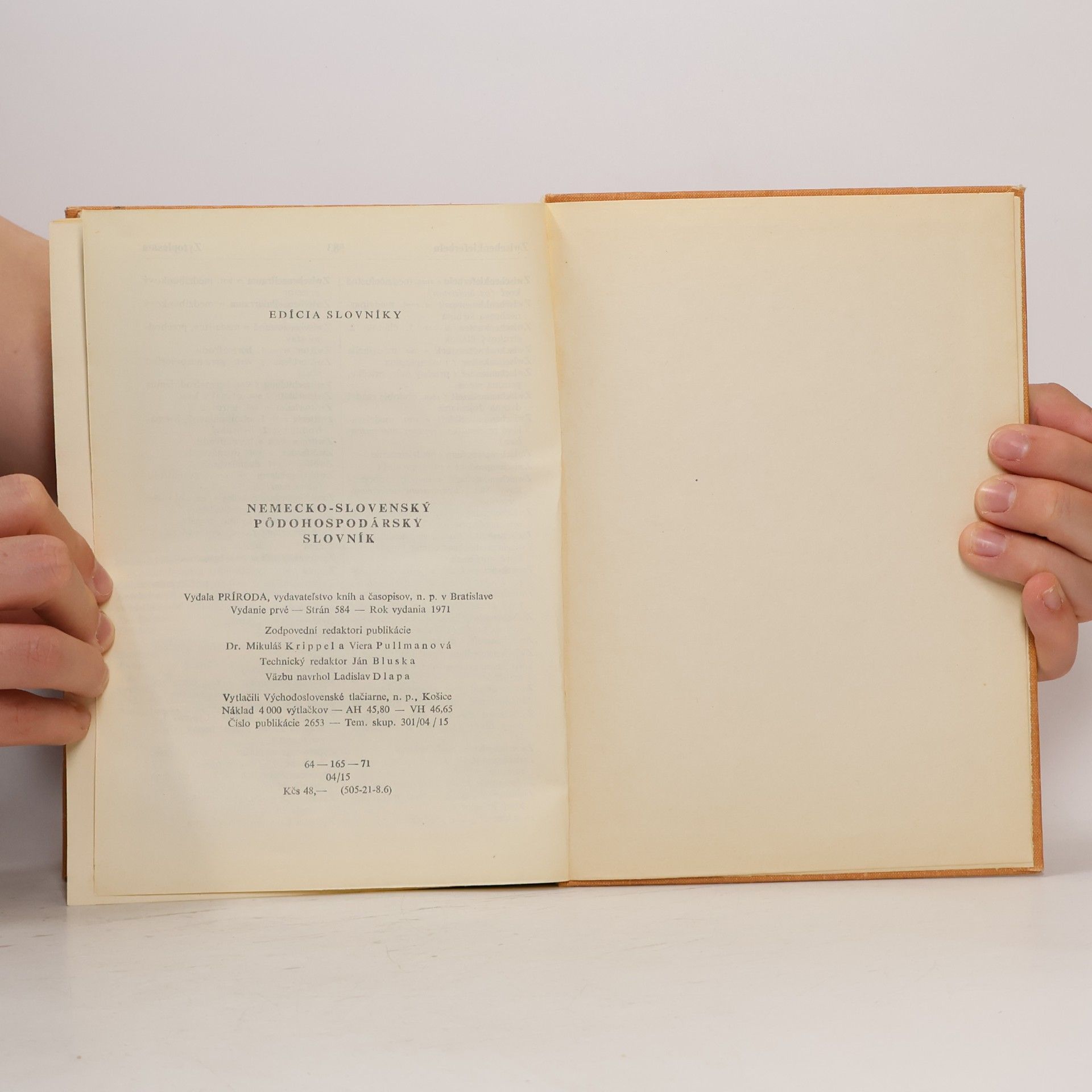 Various authors Nemecko-slovenský pôdohospodársky slovník