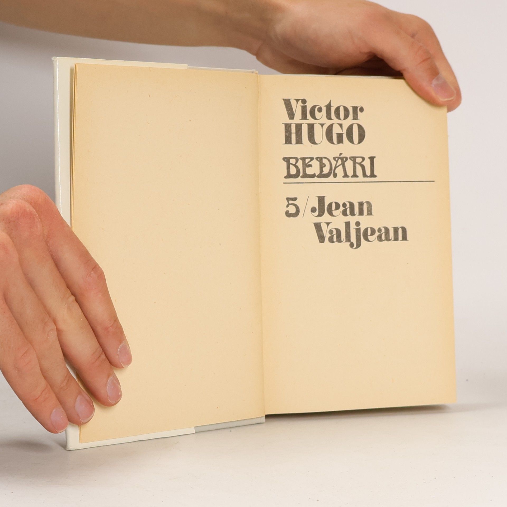 Victor Hugo Bedári 5. Jean Valjean