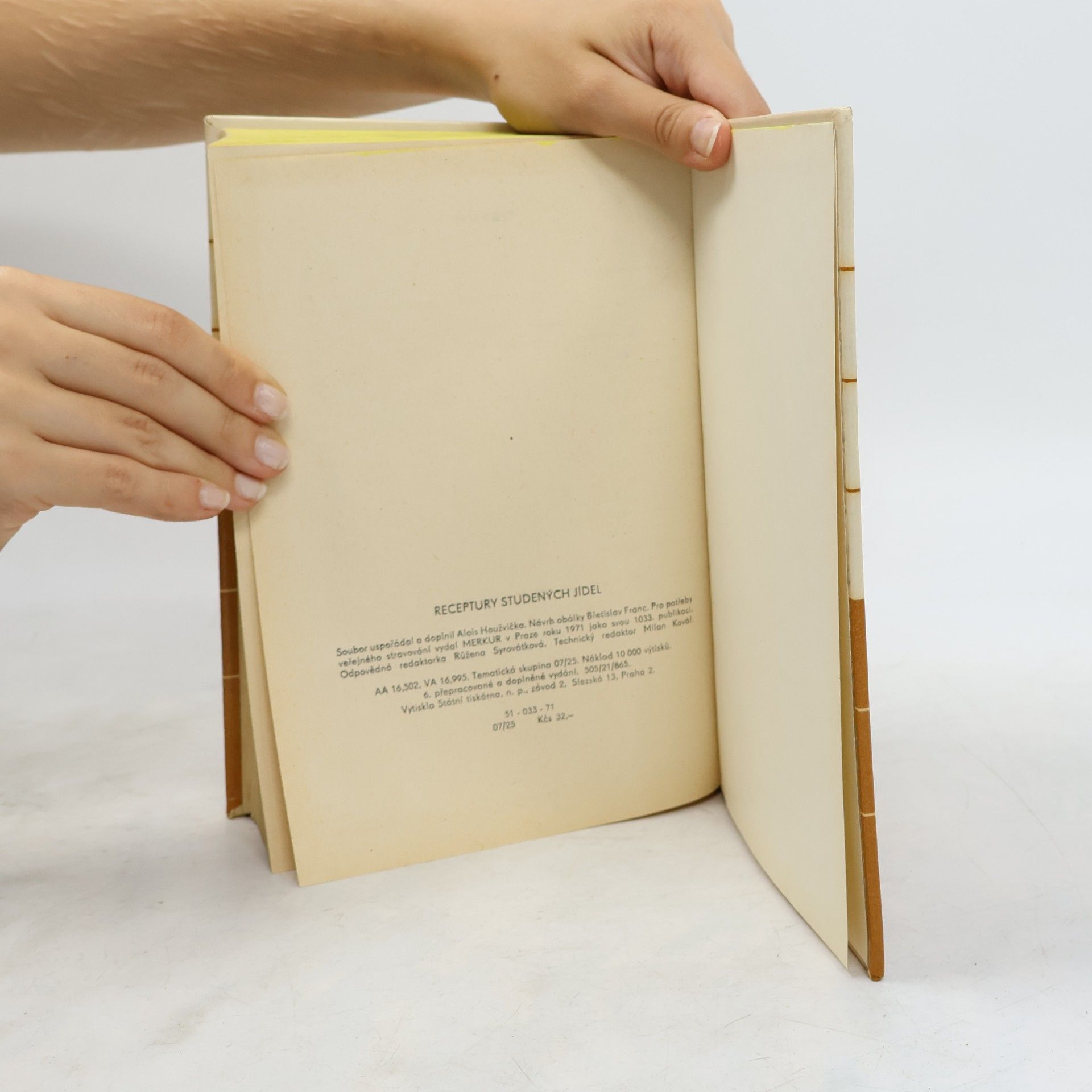 Alois Houžvička Receptury studených jídel