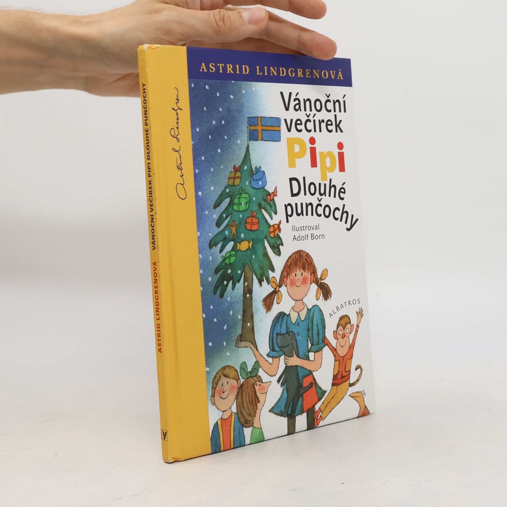 Astrid Lindgren Vánoční večírek Pipi Dlouhé punčochy