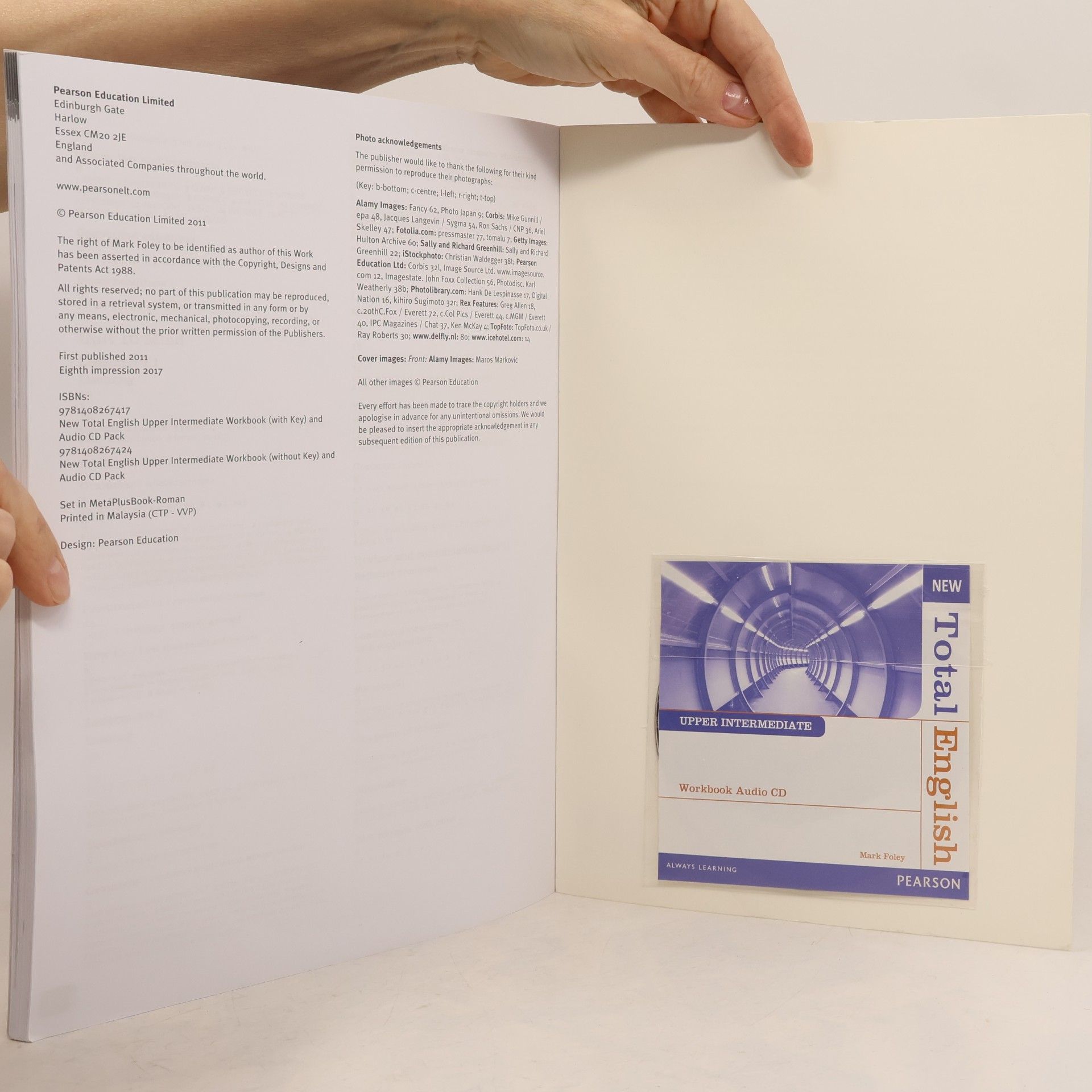 Mark Foley New Total English : upper intermediate : workbook with key