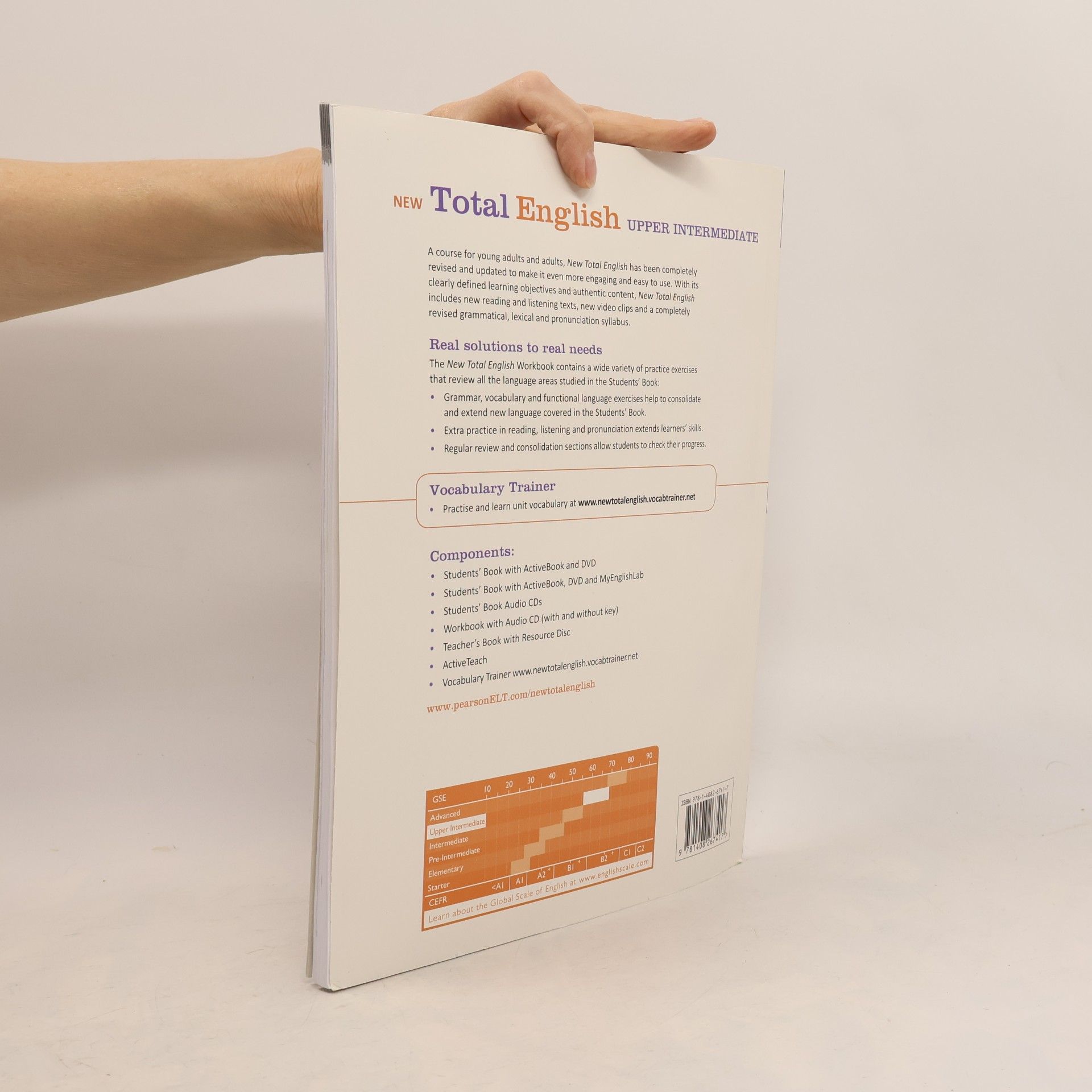 Mark Foley New Total English : upper intermediate : workbook with key