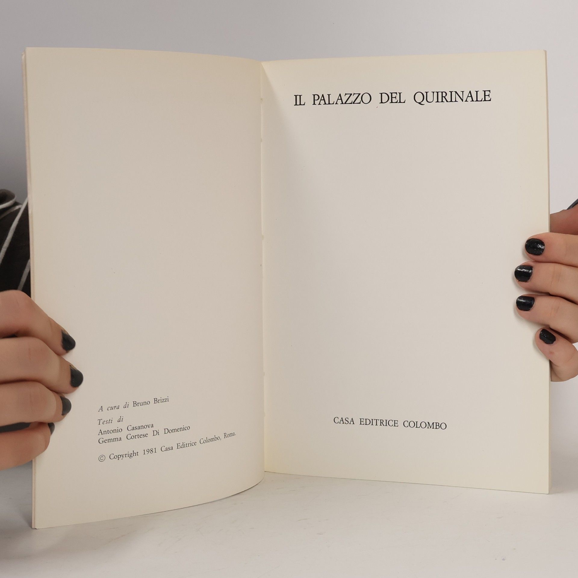 Bruno Brizzi Il Palazzo del Quirinale