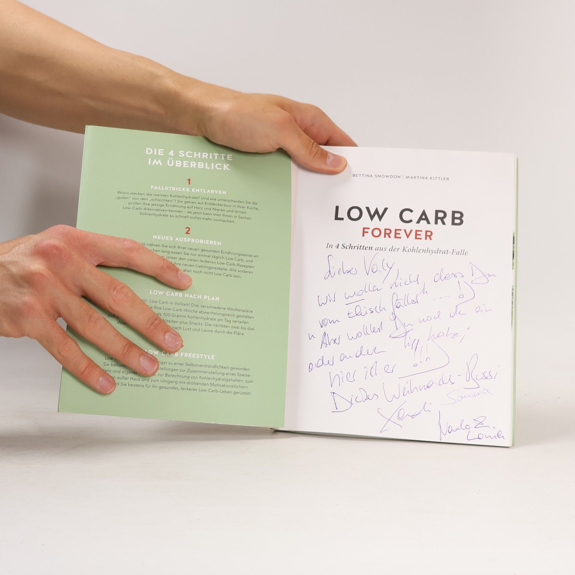 Bettina Snowdon Low Carb forever