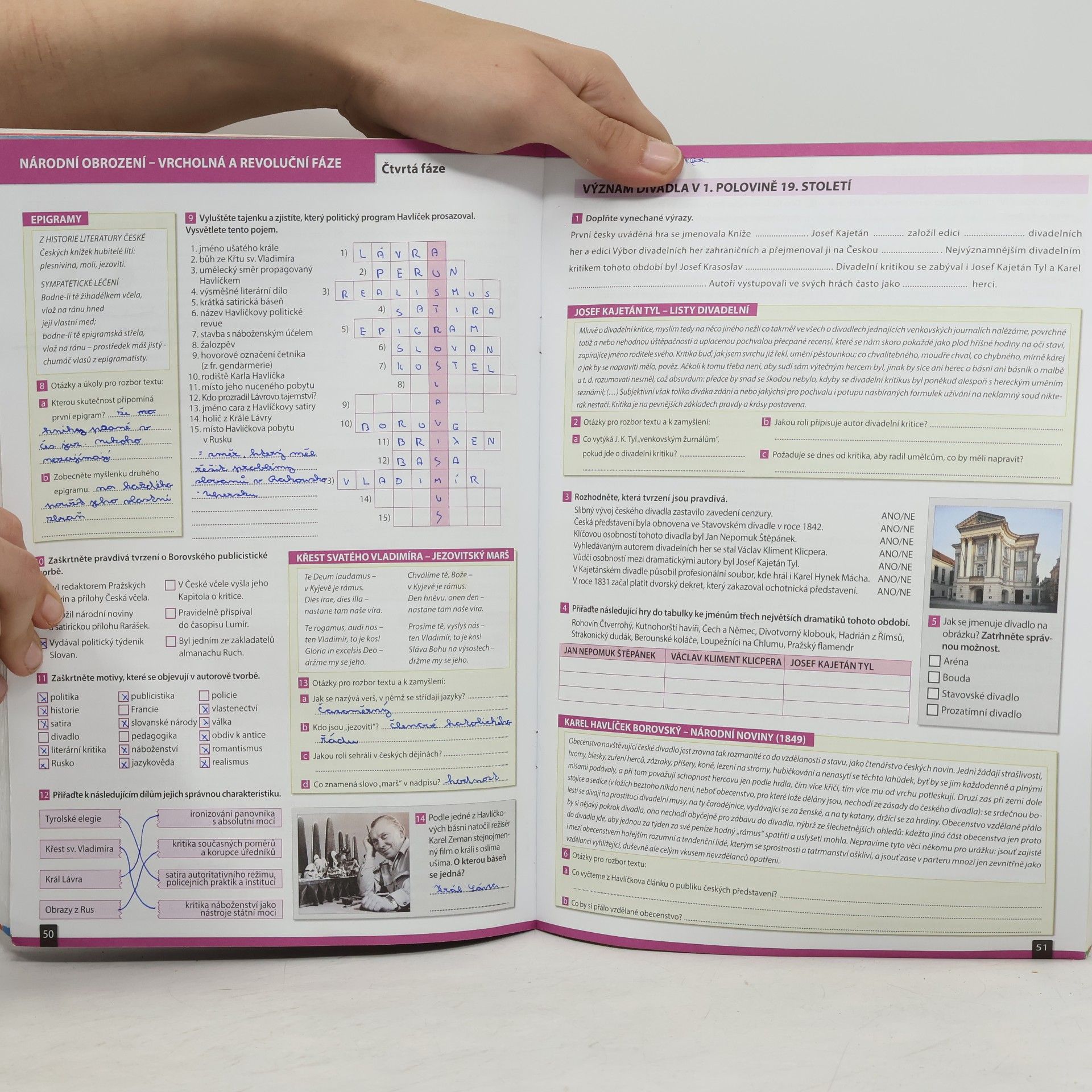Autorenkollektiv Nová literatura 2. Pro 2. ročník středních škol a gymnázií. Pracovní sešit