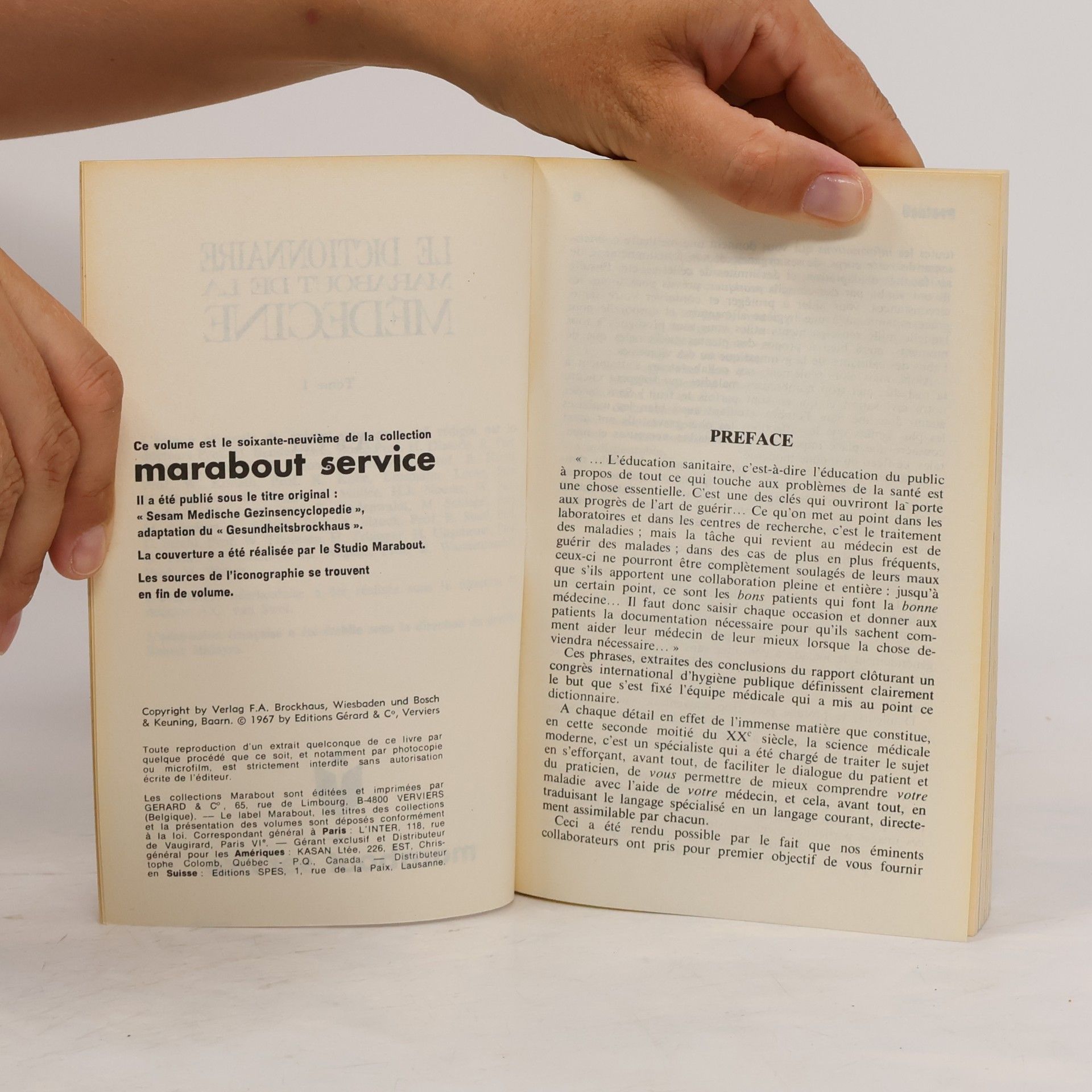 Collectif d'auteurs Le dictionnaire Marabout de la médecine 1