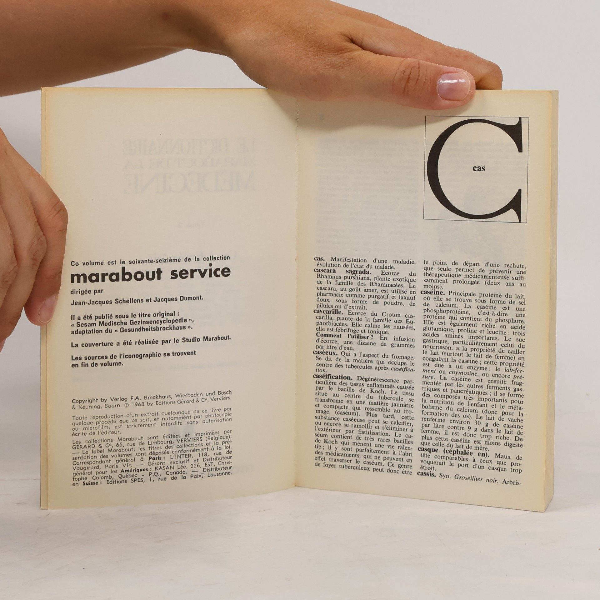 Collectif d'auteurs Le dictionnaire Marabout de la médicine 2
