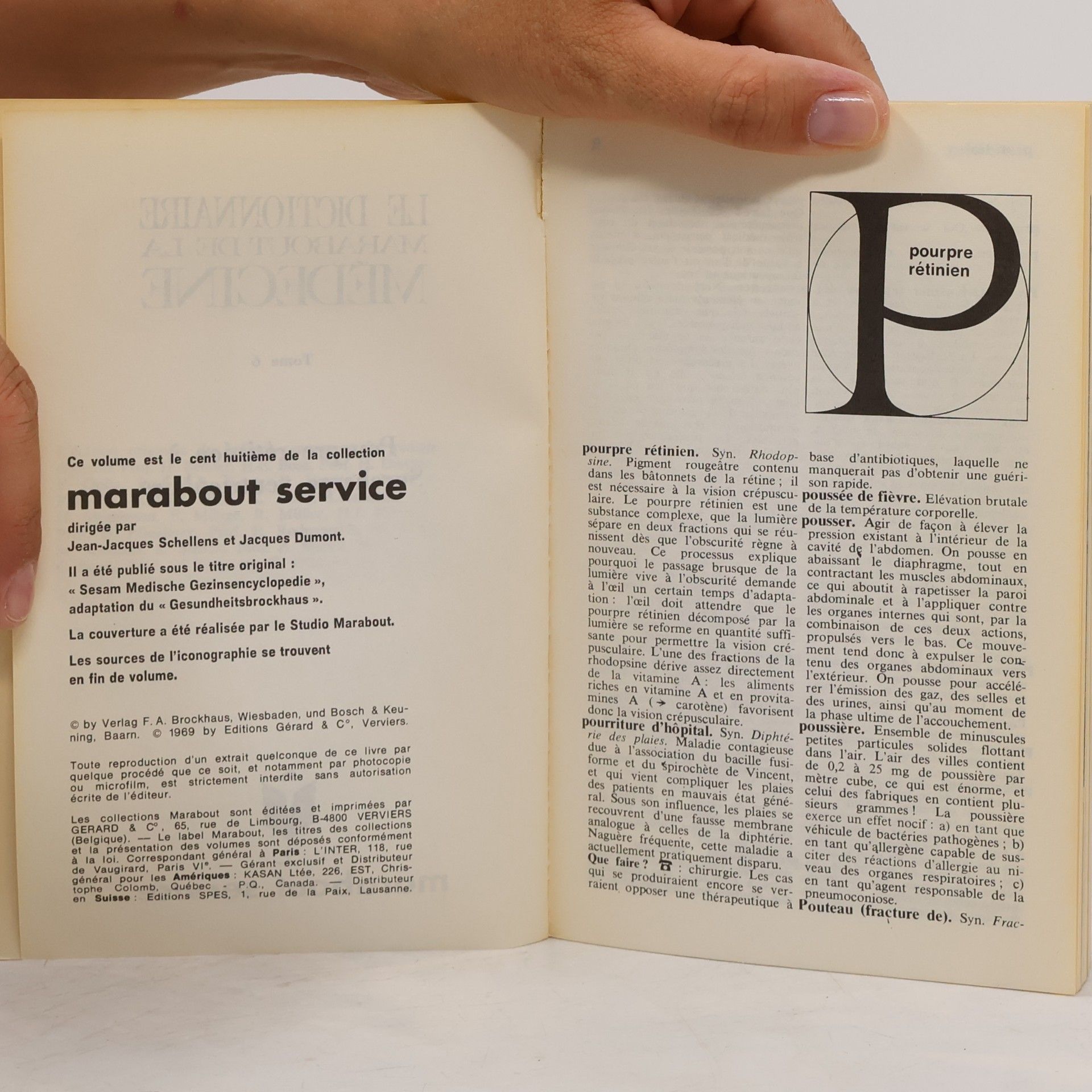 Collectif d'auteurs Le dictionnaire Marabout de la médecine 6