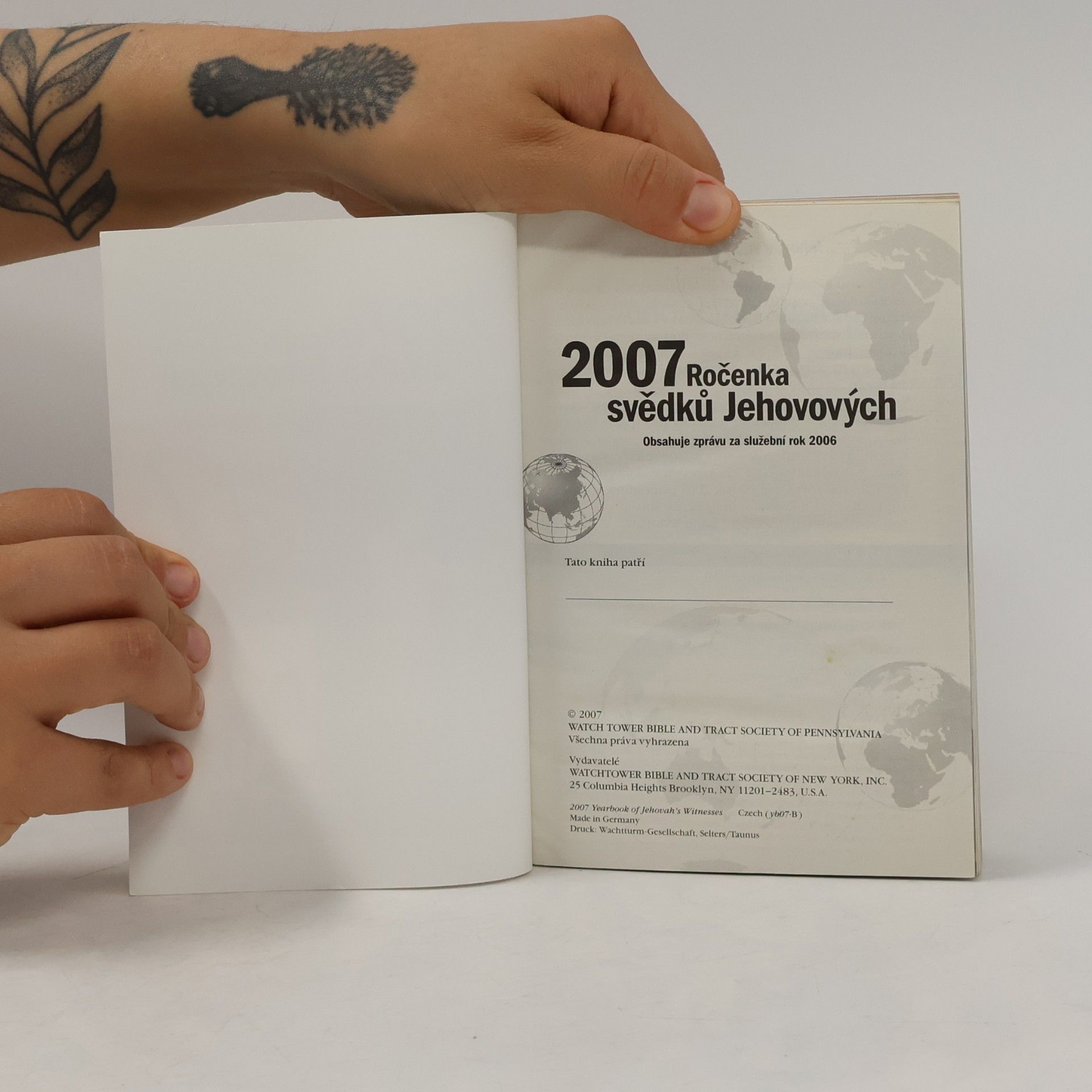 Autorenkollektiv Ročenka svědků Jehovových 2007