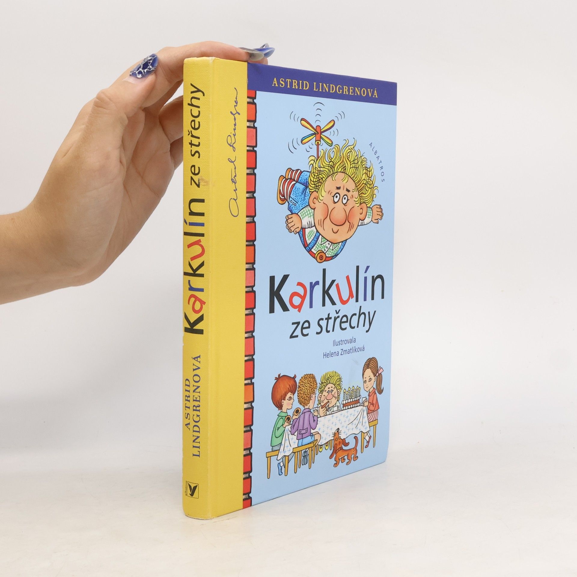 Astrid Lindgren Karkulín ze střechy