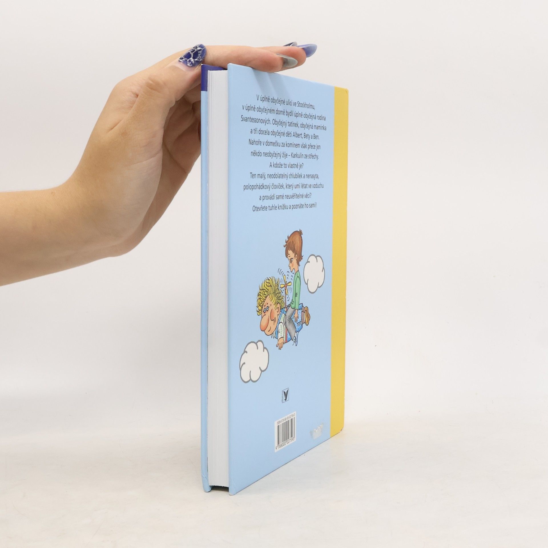 Astrid Lindgren Karkulín ze střechy