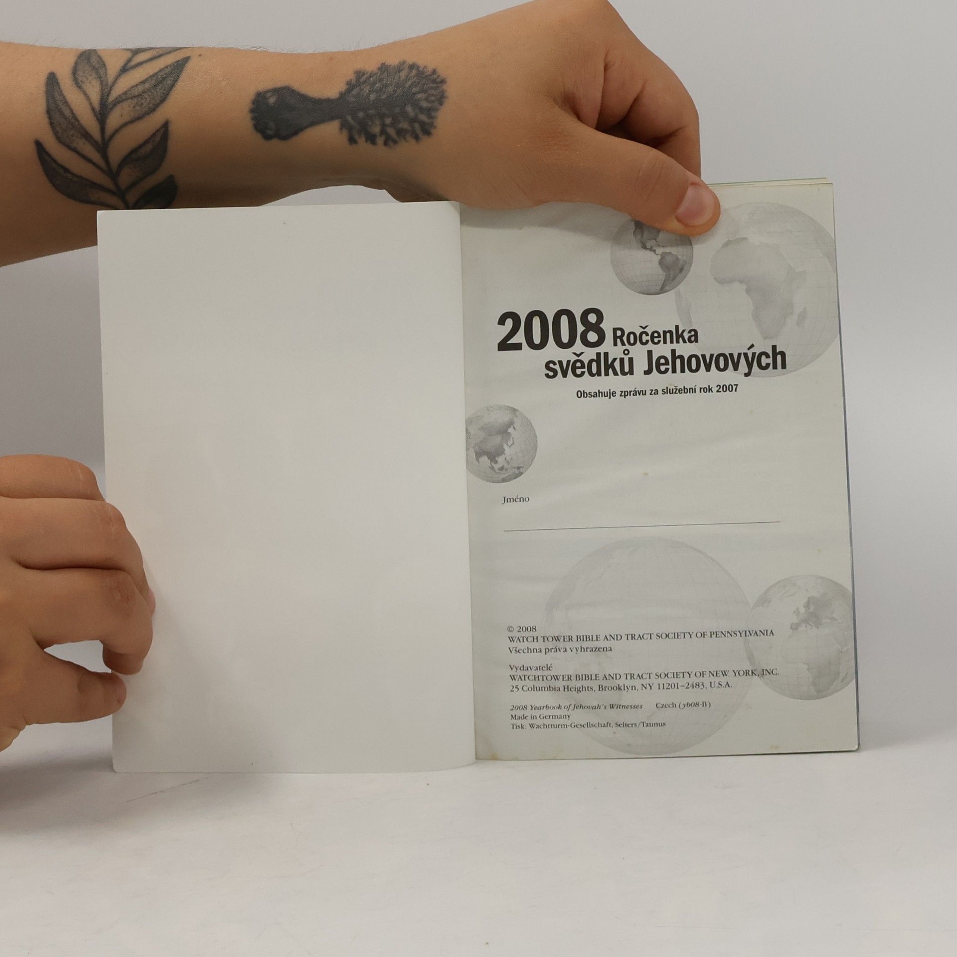 Autorenkollektiv 2008 Ročenka svědků Jehovových