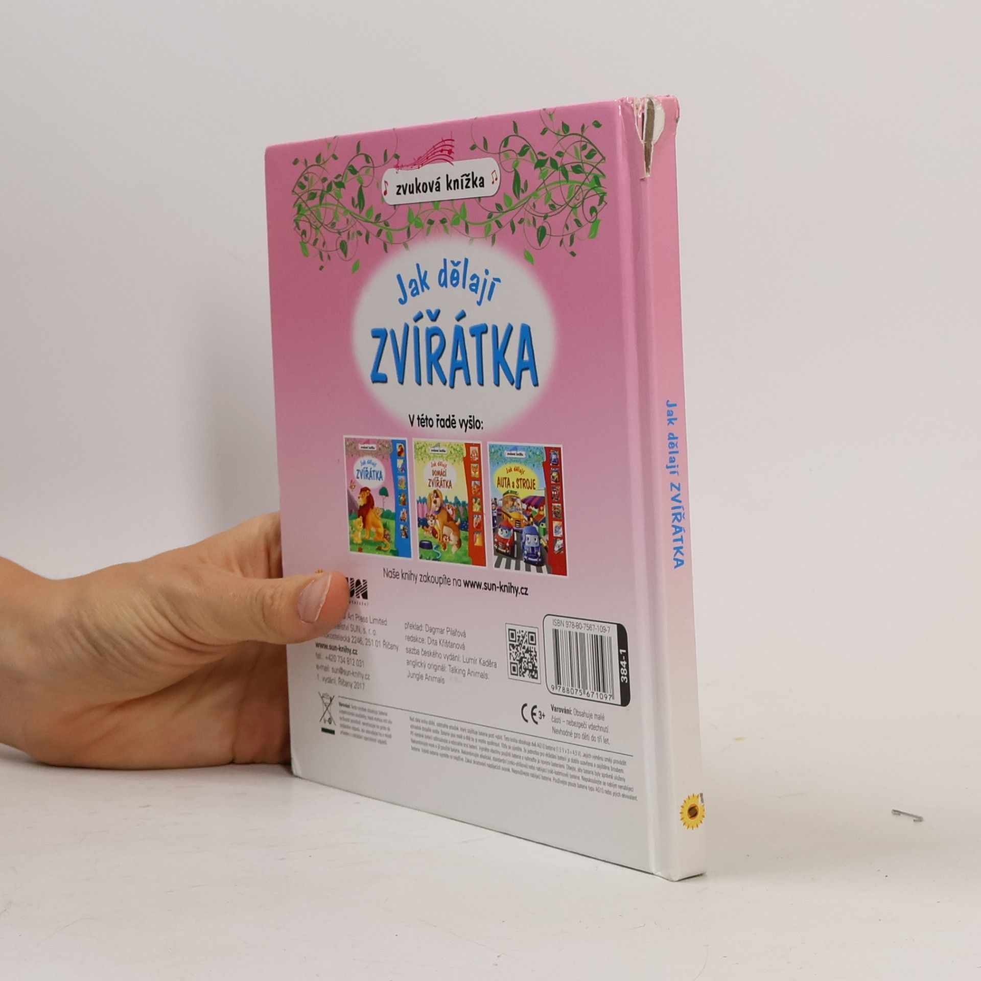 Dagnar Pilařová Jak dělají zvířátka (zvuková knížka)