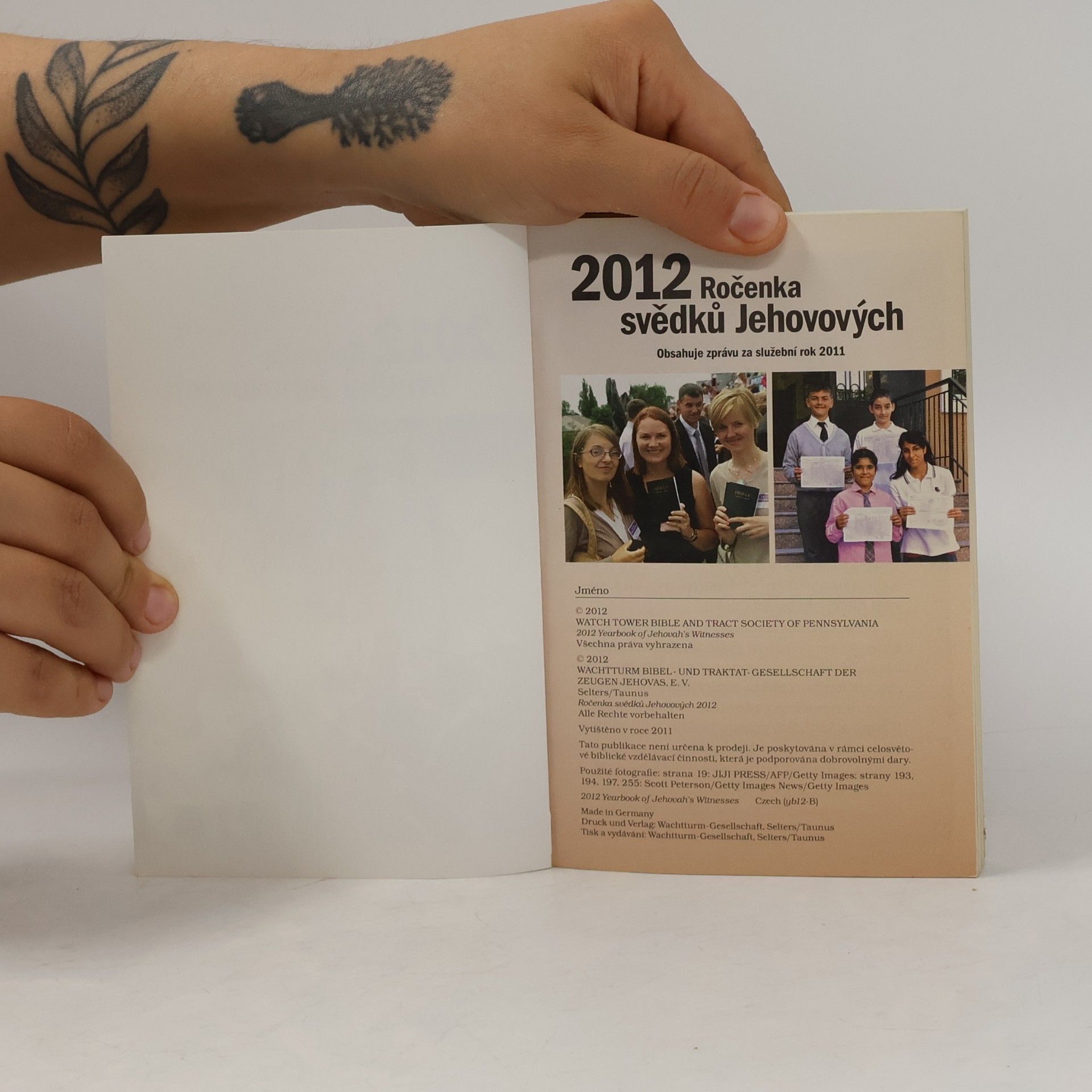 Autorenkollektiv Ročenka svědků Jehovových 2012