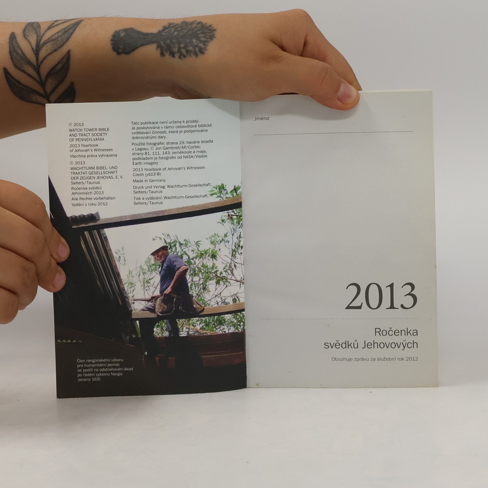 Collectif d'auteurs Ročenka svědků Jehovových 2013