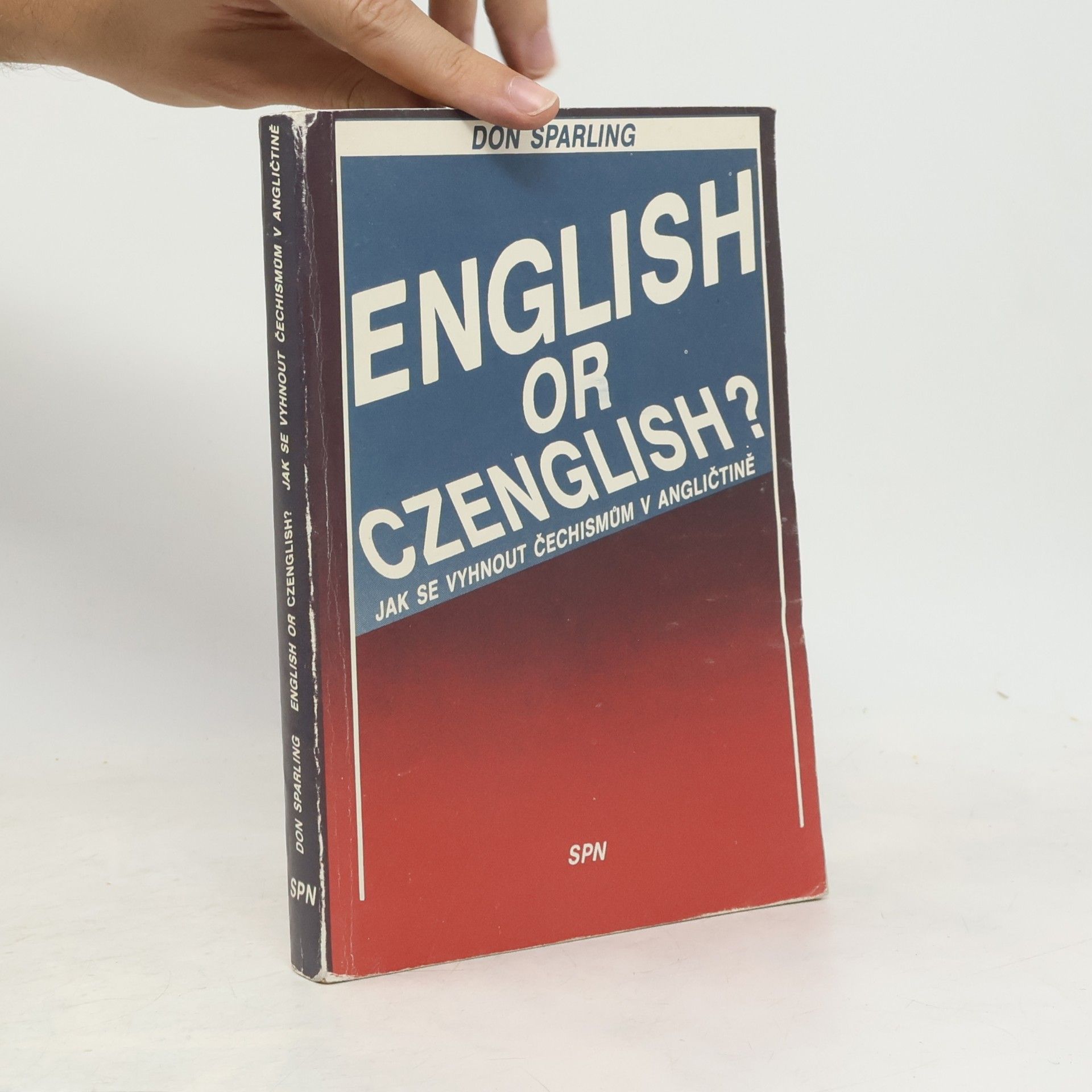 Thomas Donaldson Sparling English or Czenglish?