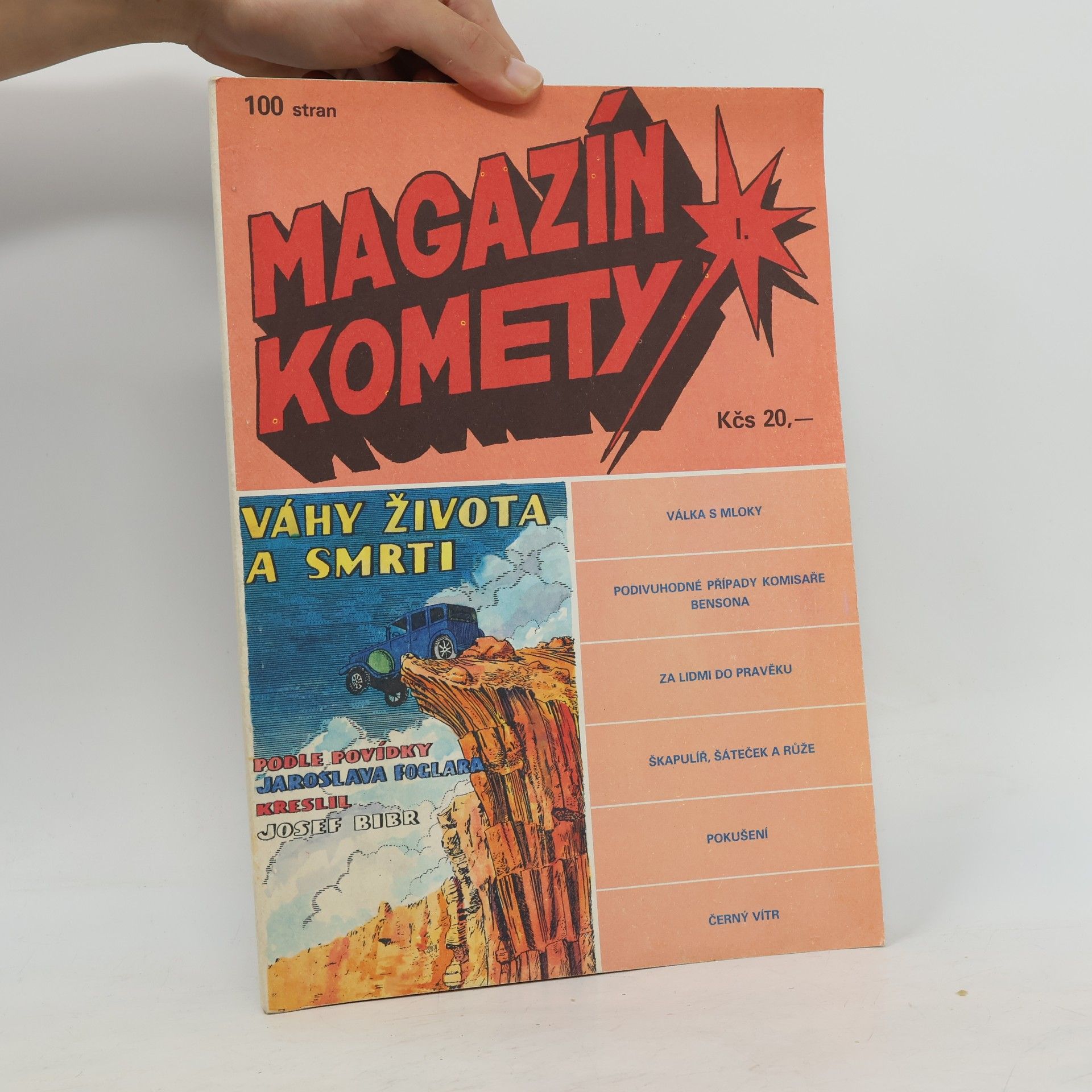 Jaroslav Foglar Váhy života a smrti, Magazín komety I.