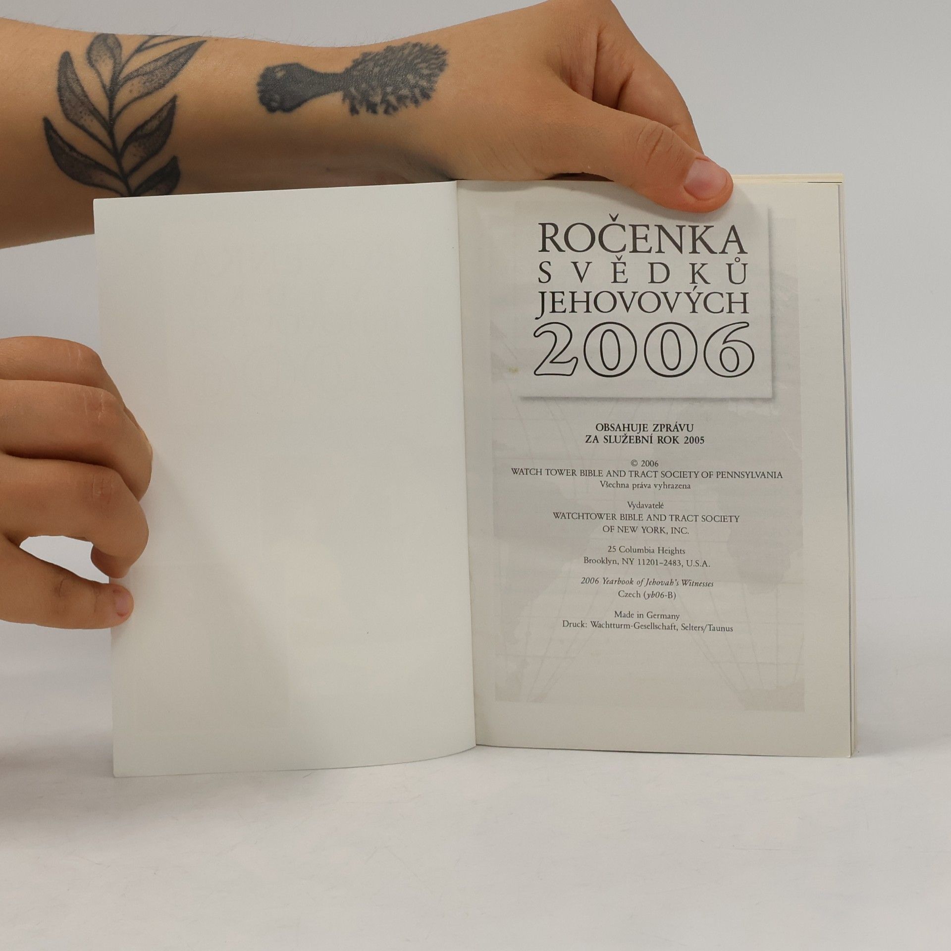 Autorenkollektiv Ročenka svědků Jehovových 2006